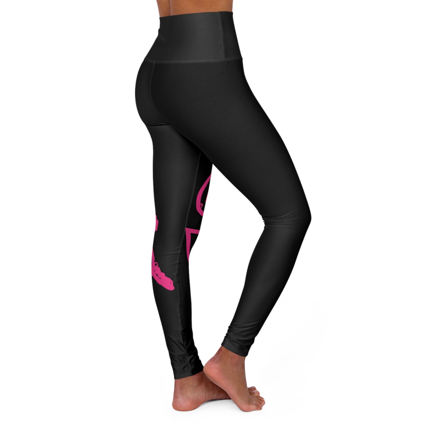 SDM Pink Outline Logo Leggings
