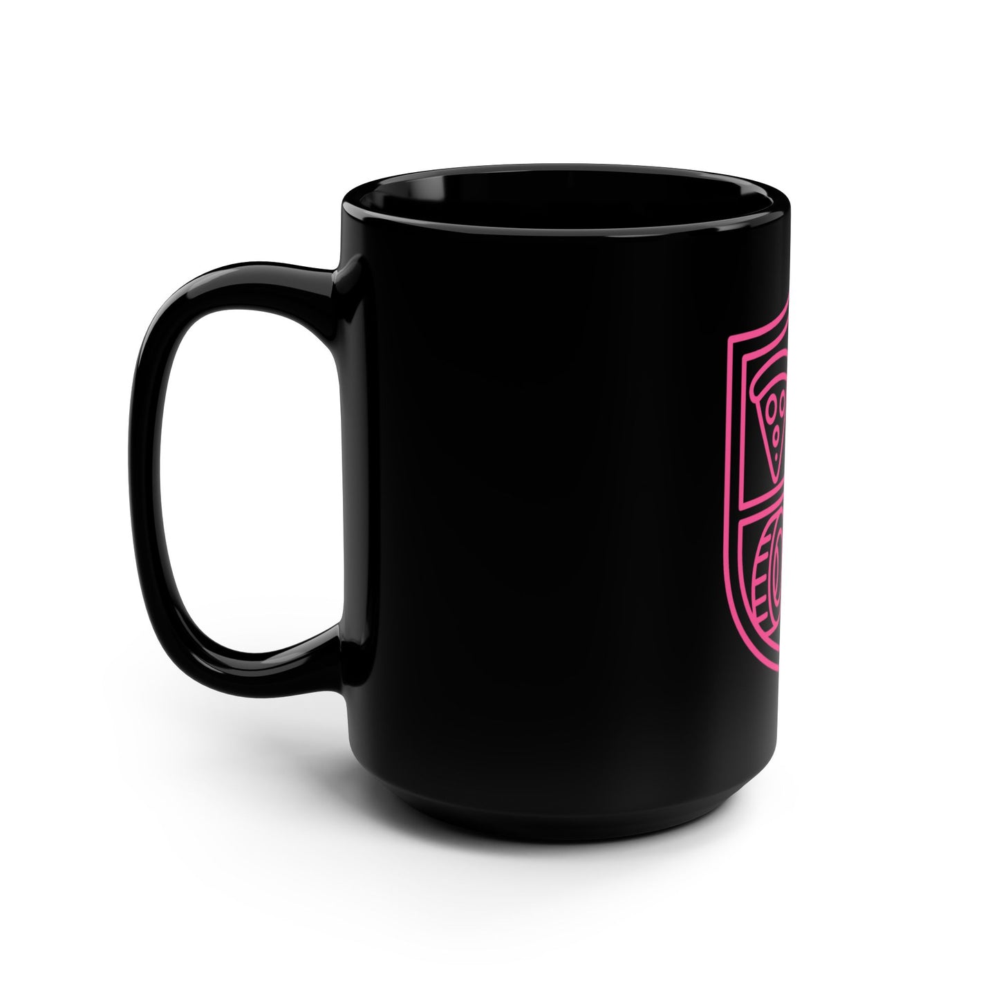 SDM Crest Black 15oz Mug