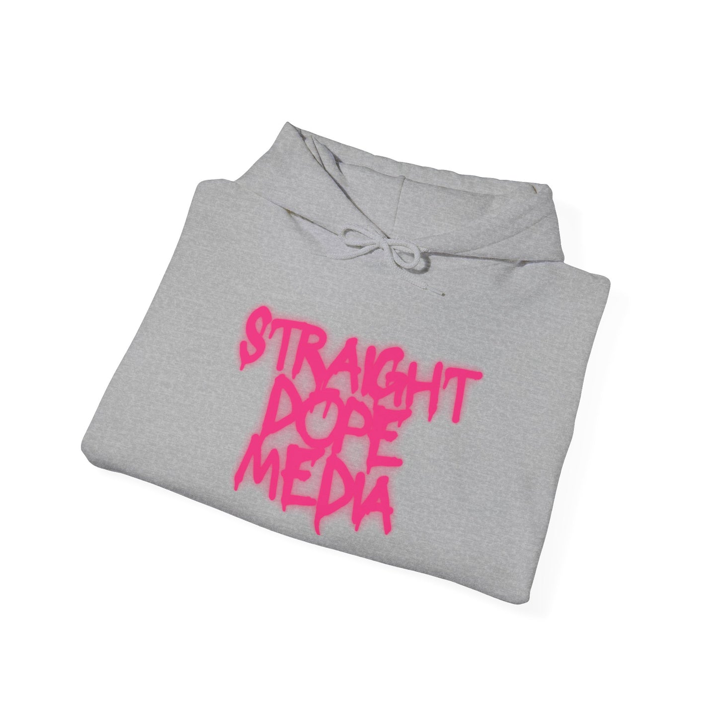 Straight Dope Media Pink Graffiti Hoodie