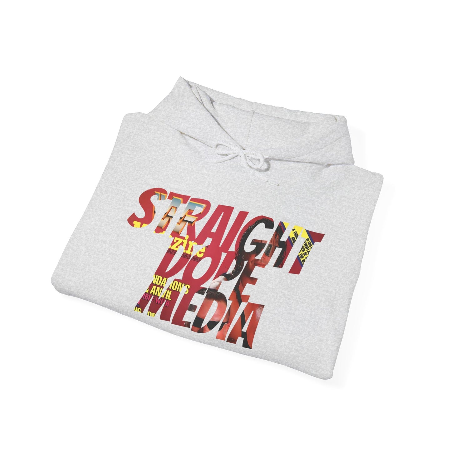 Straight Dope Media WWF Magazine Hart Foundation Hoodie