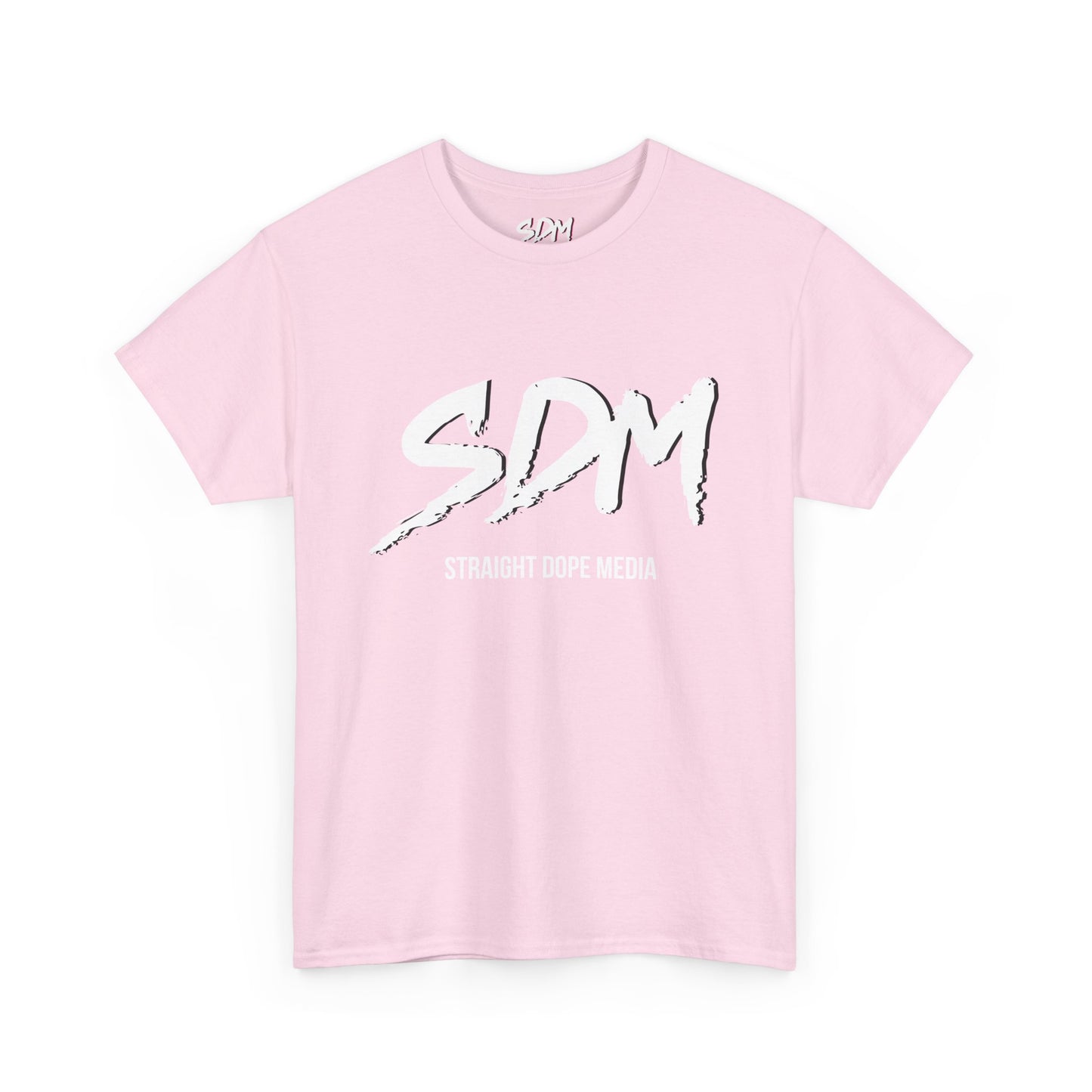 SDM White Logo Tee