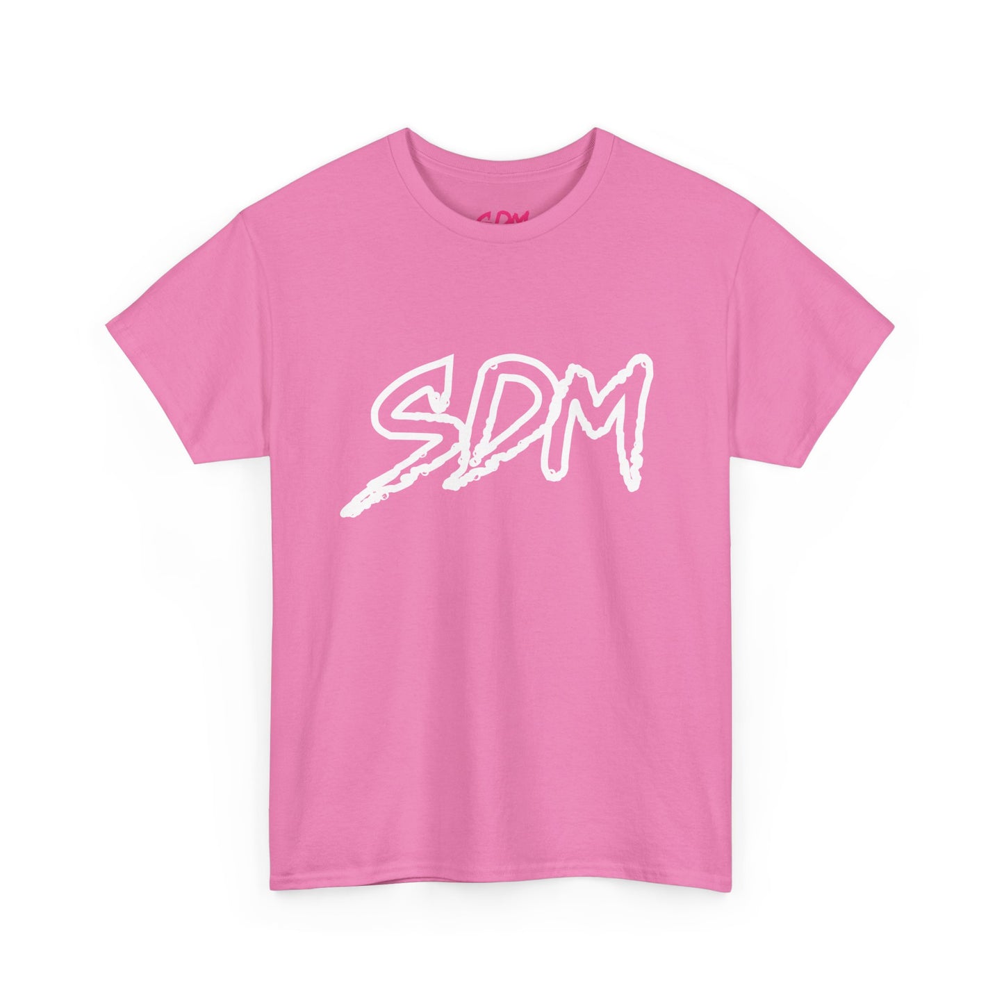 SDM White Outline Tee