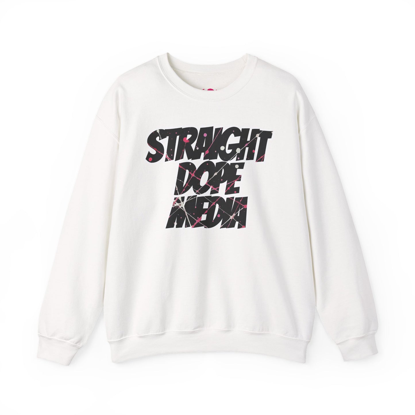 Straight Dope Media Paint Splatter Sweatshirt