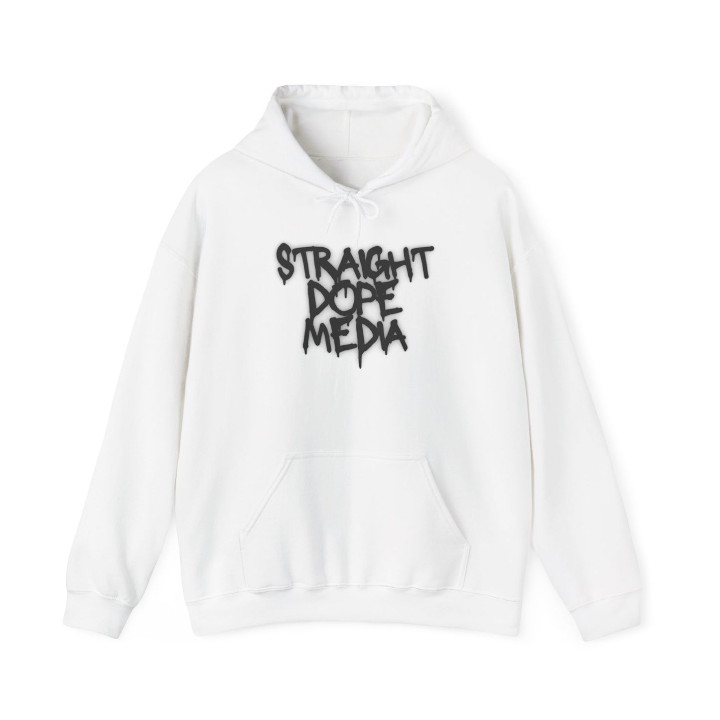 Straight Dope Media Black Graffiti Hoodie