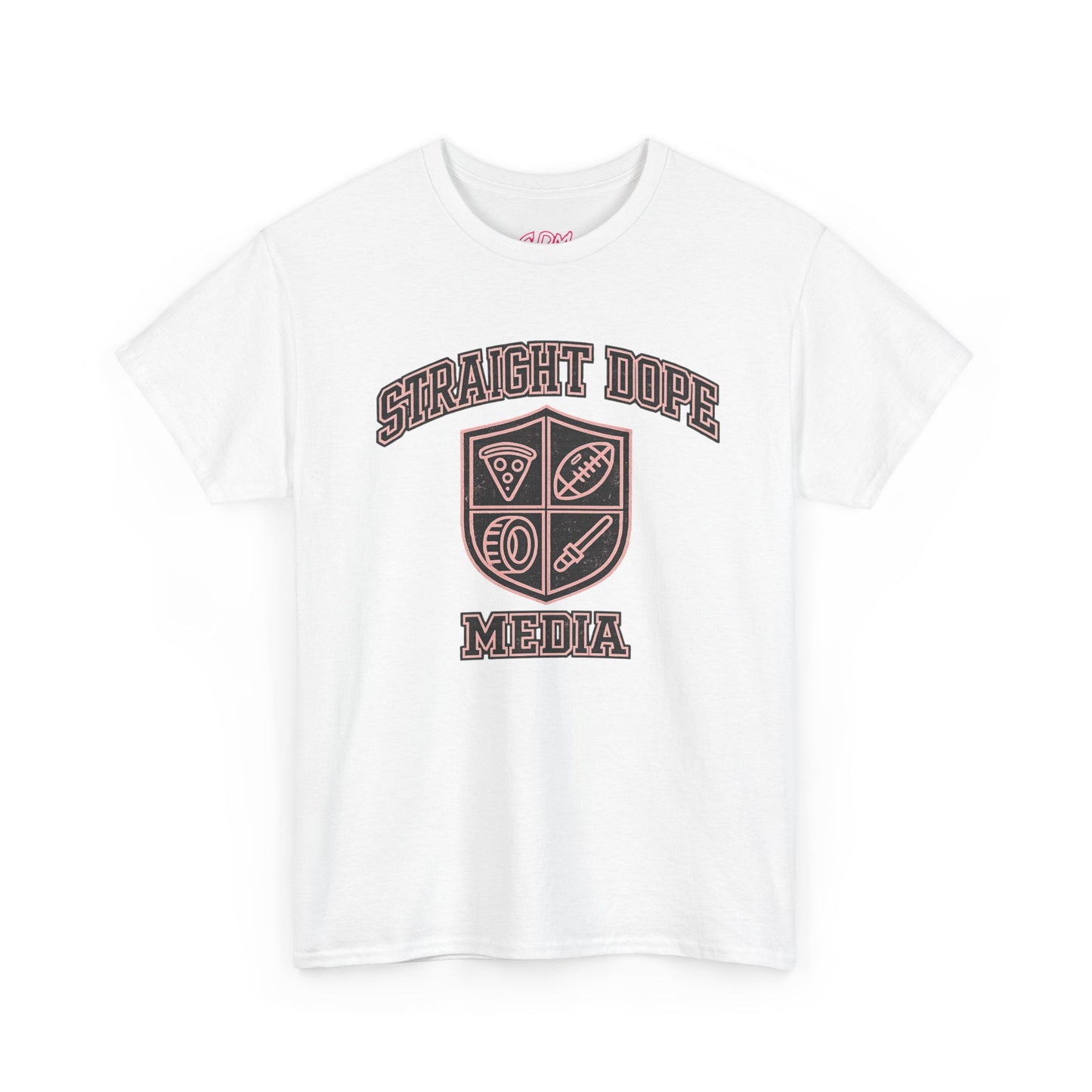 Straight Dope Media Used Up Varsity Tee