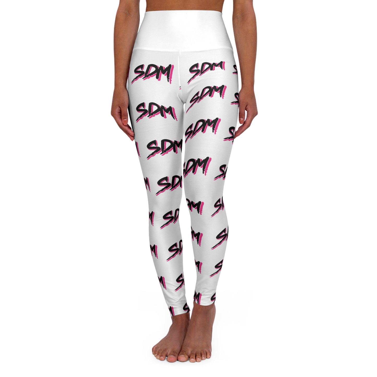 SDM 3 Color Logo AO High Waisted Leggings