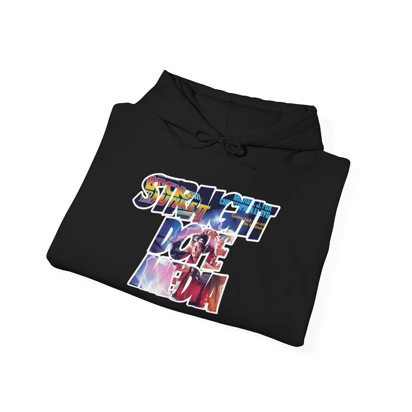 Straight Dope Media Back To The Future II Poster Hoodie