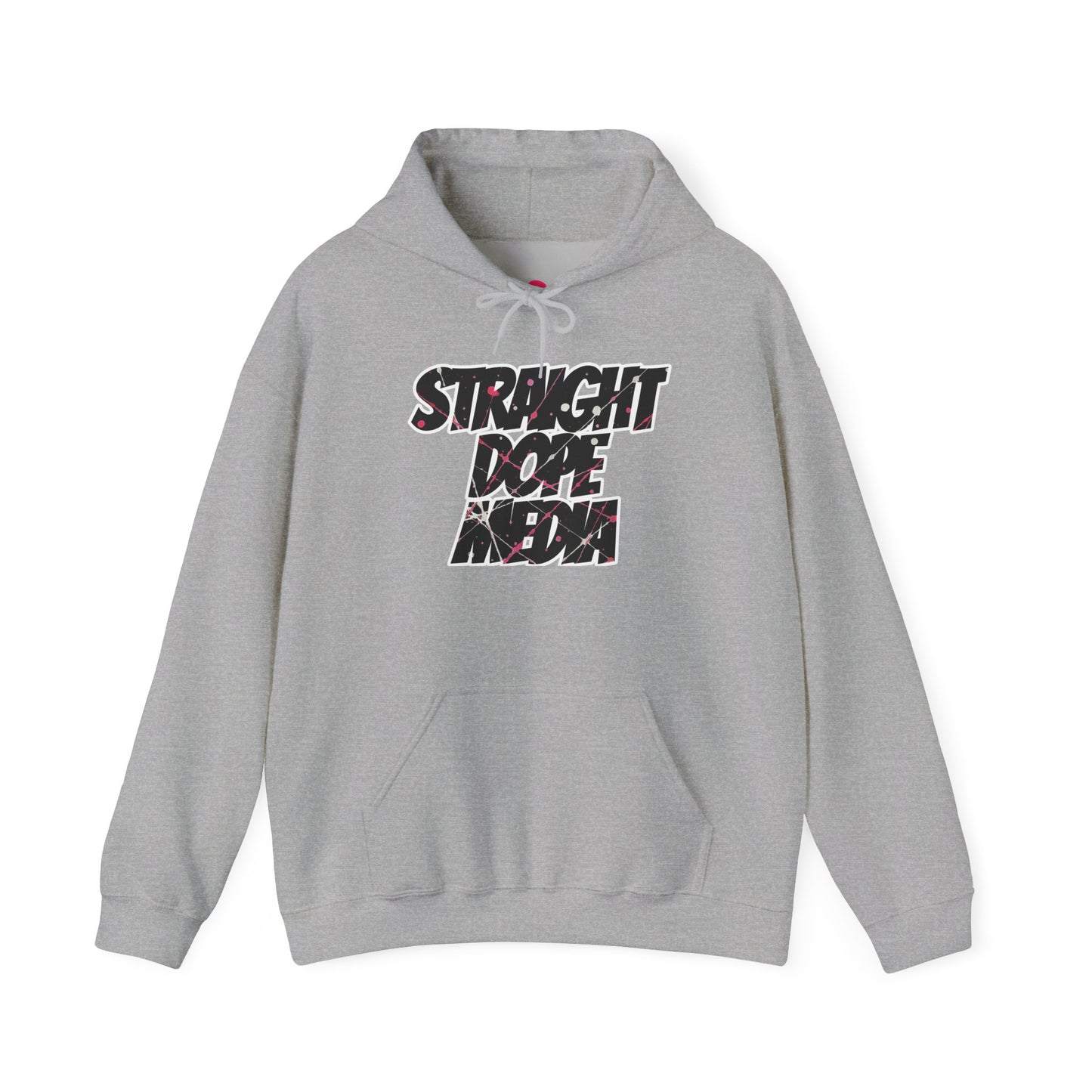 Straight Dope Media Paint Splatter Hoodie