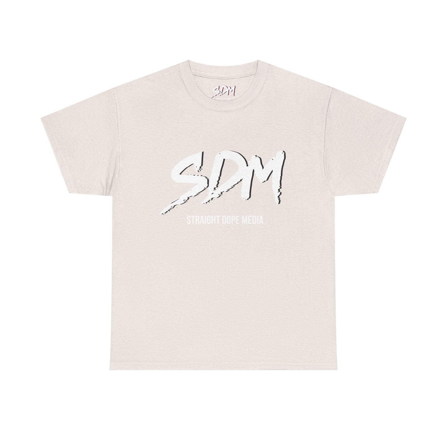 SDM White Logo Tee