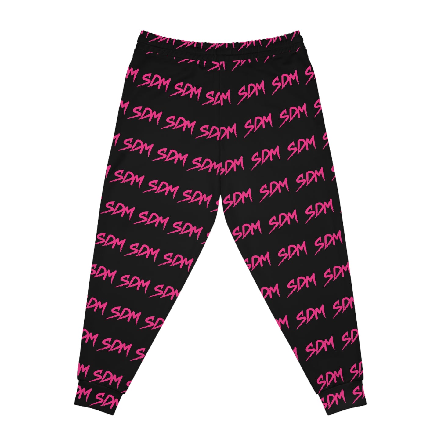 SDM Pink Logo on Black AO Joggers