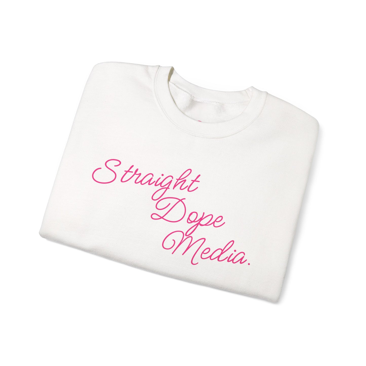 Straight Dope Media Hipster Script Sweatshirt