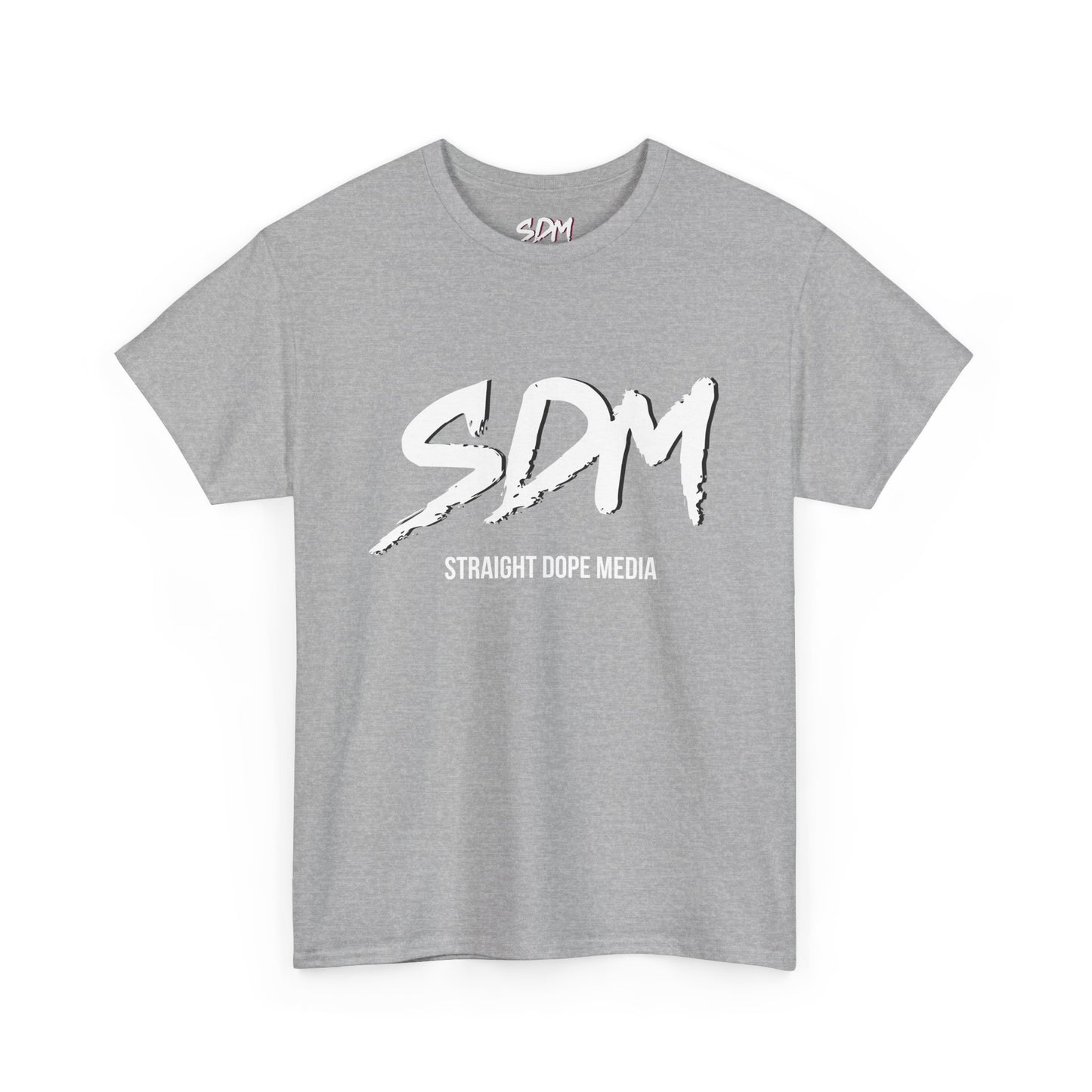 SDM White Logo Tee