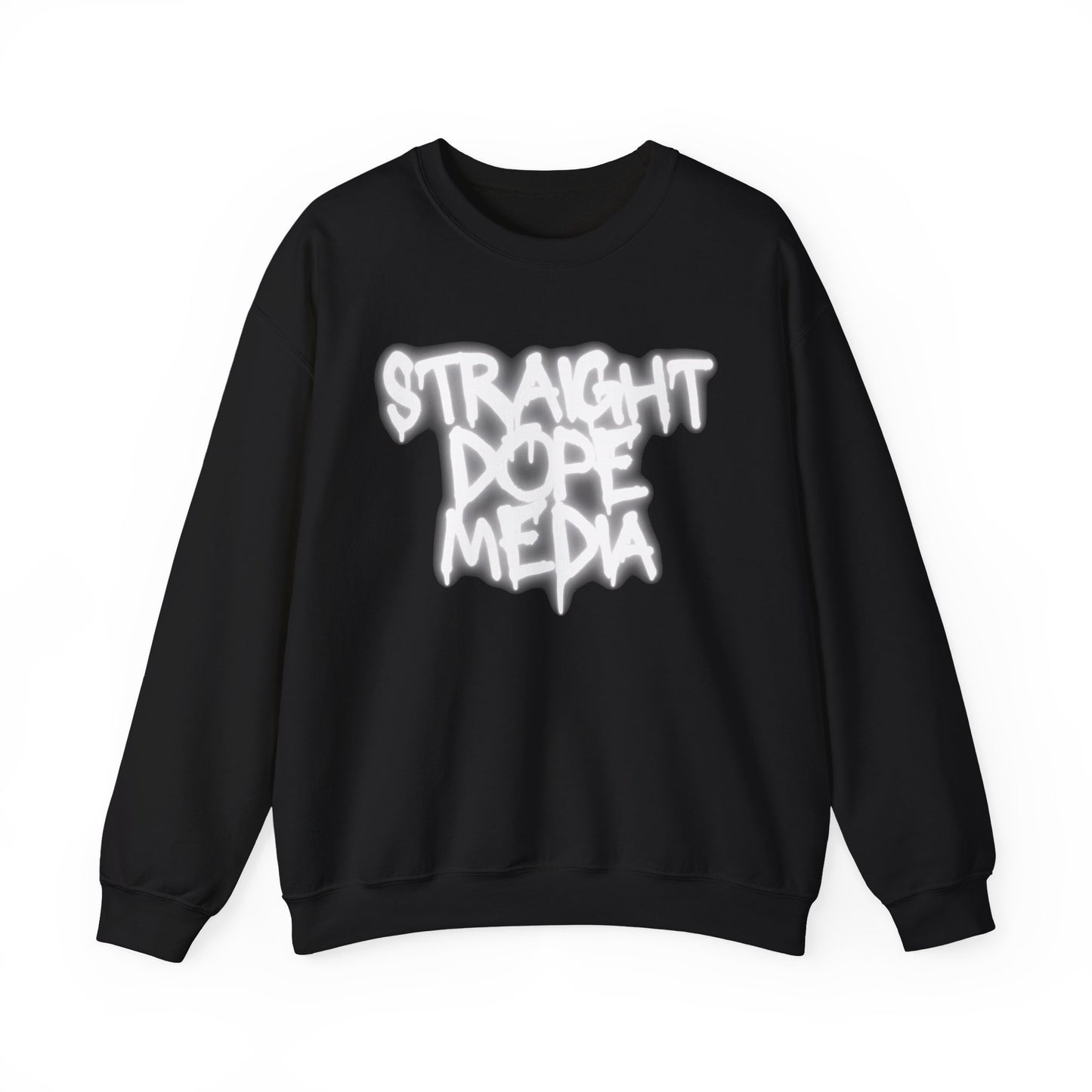 Straight Dope Media White Graffiti Sweatshirt