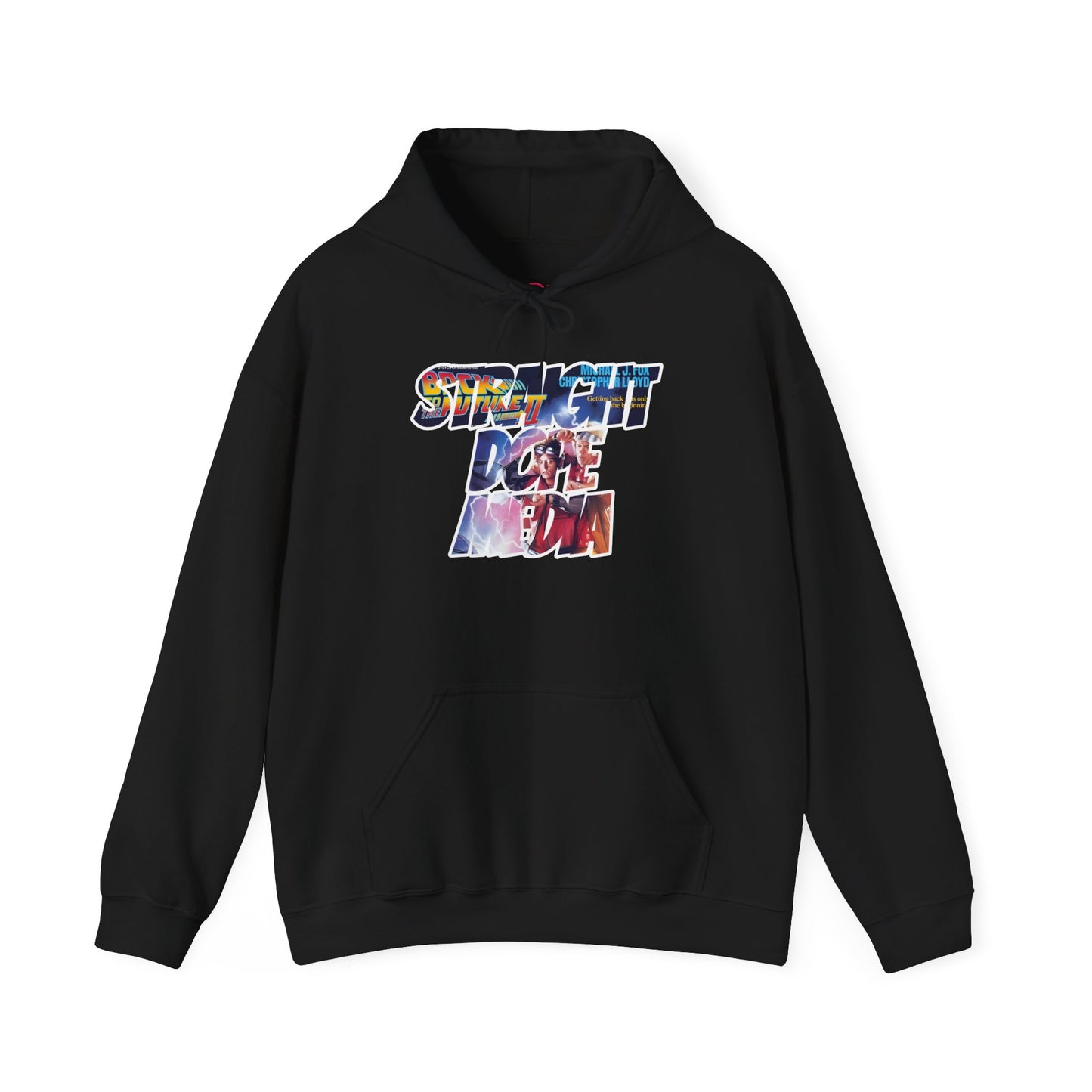 Straight Dope Media Back To The Future II Poster Hoodie