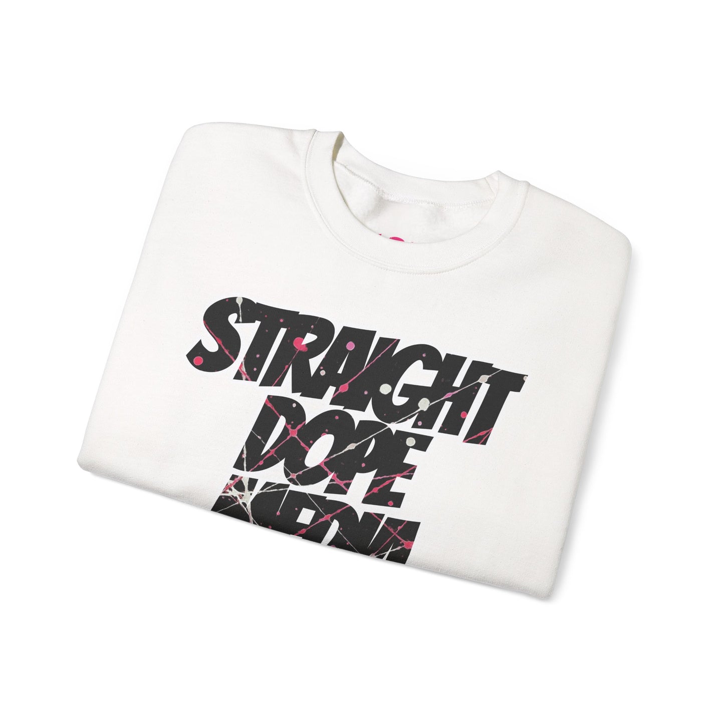 Straight Dope Media Paint Splatter Sweatshirt