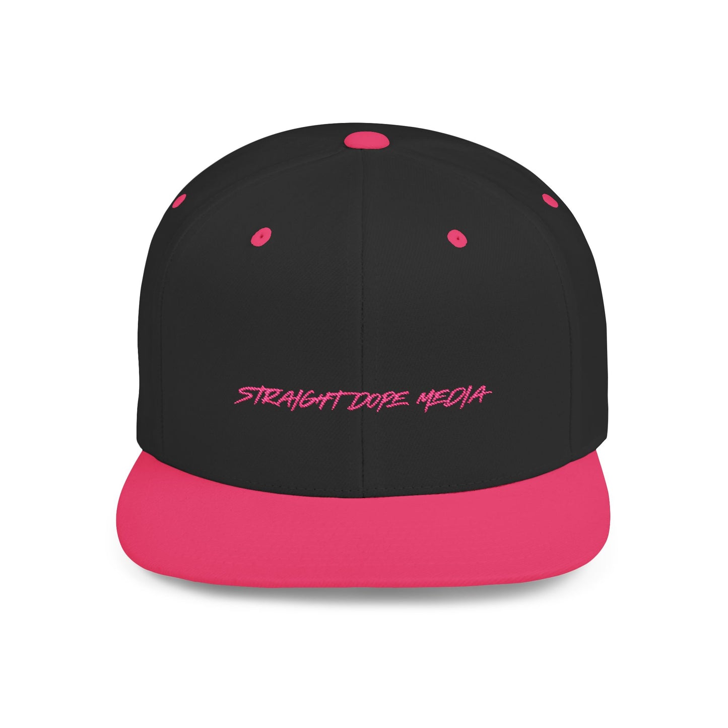 Straight Dope Media Flat Bill Snapback