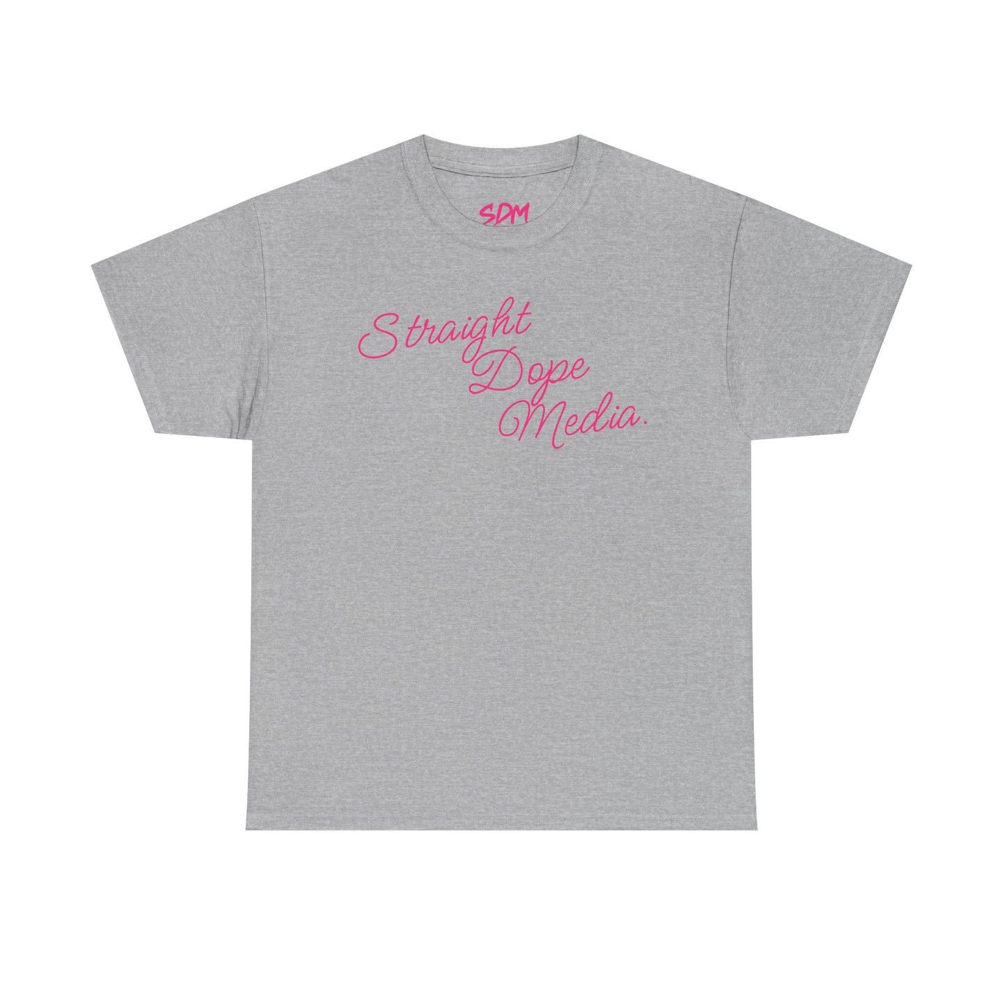 Straight Dope Media Hipster Script Tee
