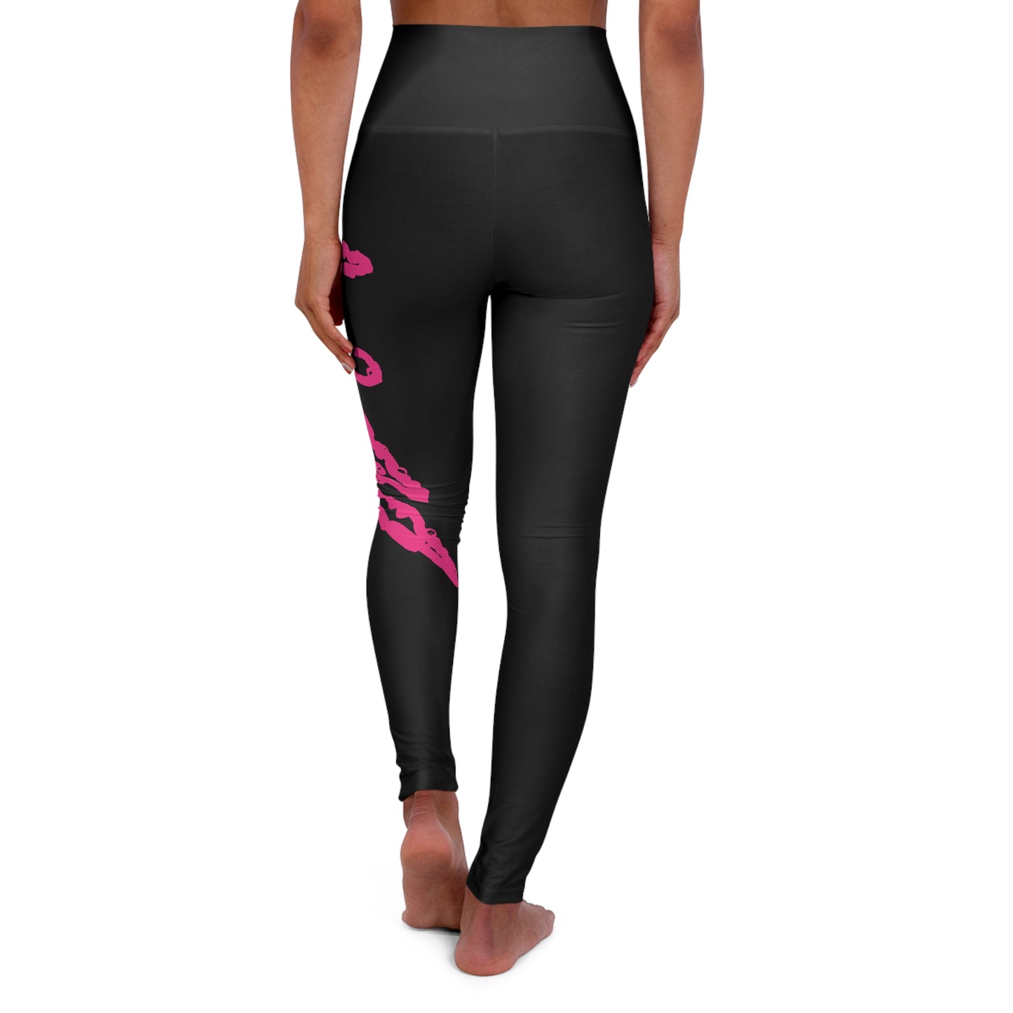 SDM Pink Outline Logo Leggings