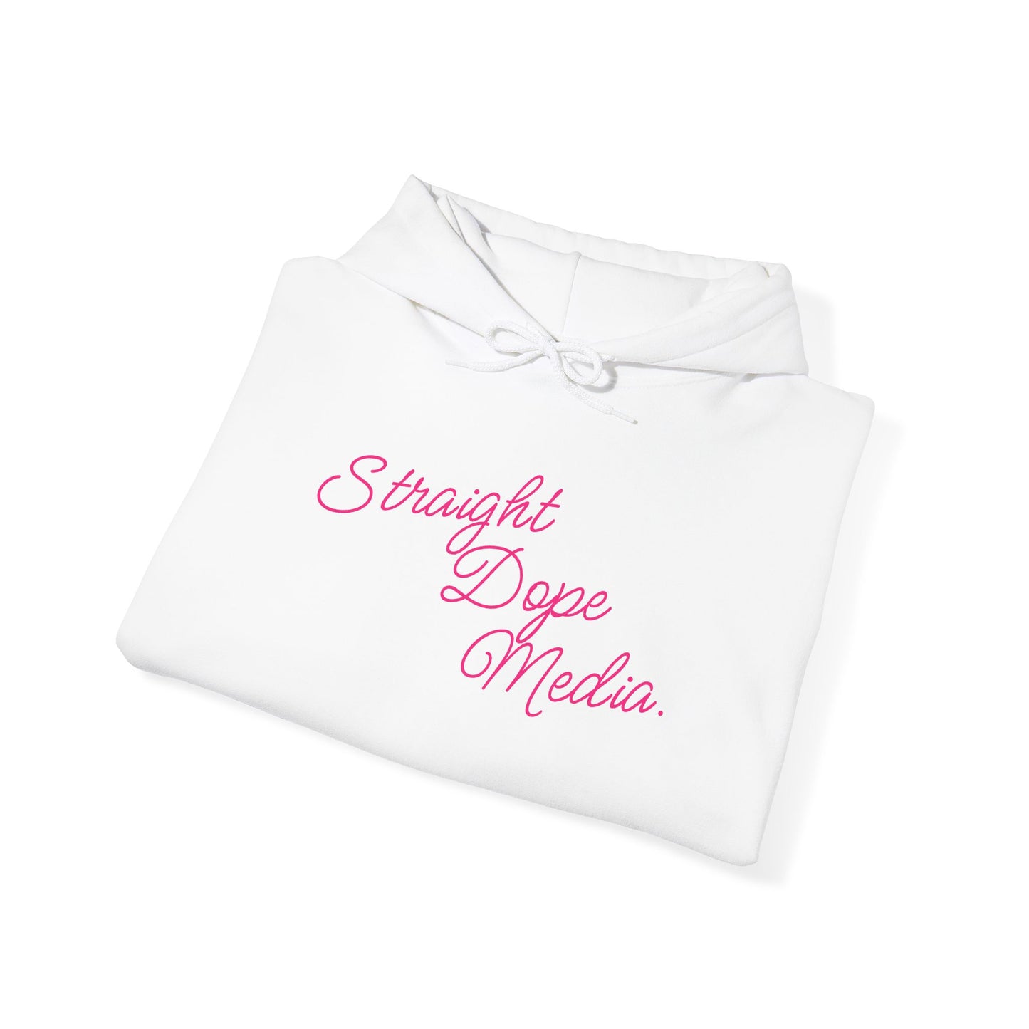 Straight Dope Media Hipster Script Hoodie
