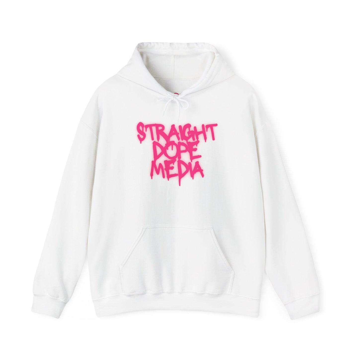 Straight Dope Media Pink Graffiti Hoodie