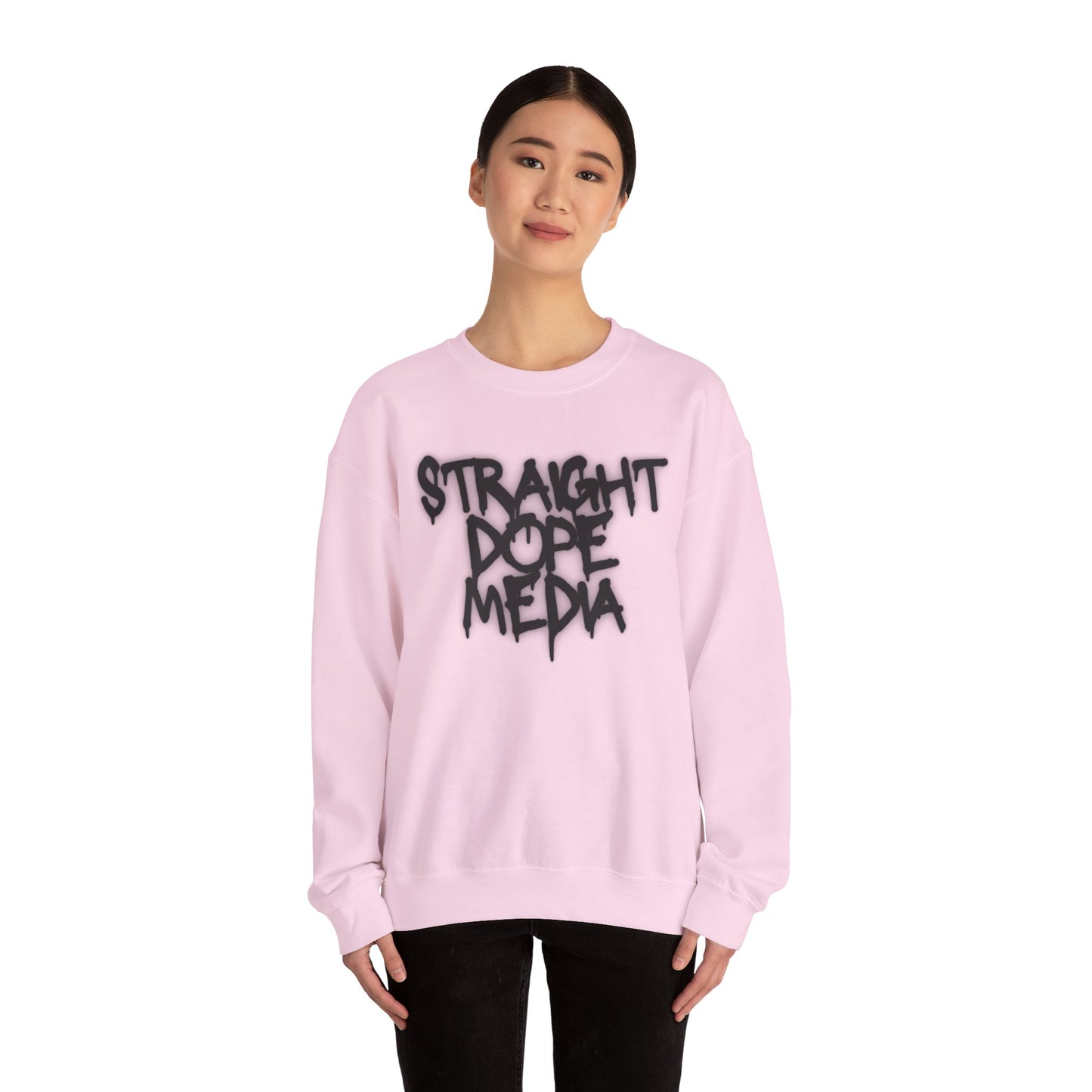 Straight Dope Media Black Graffiti Sweatshirt