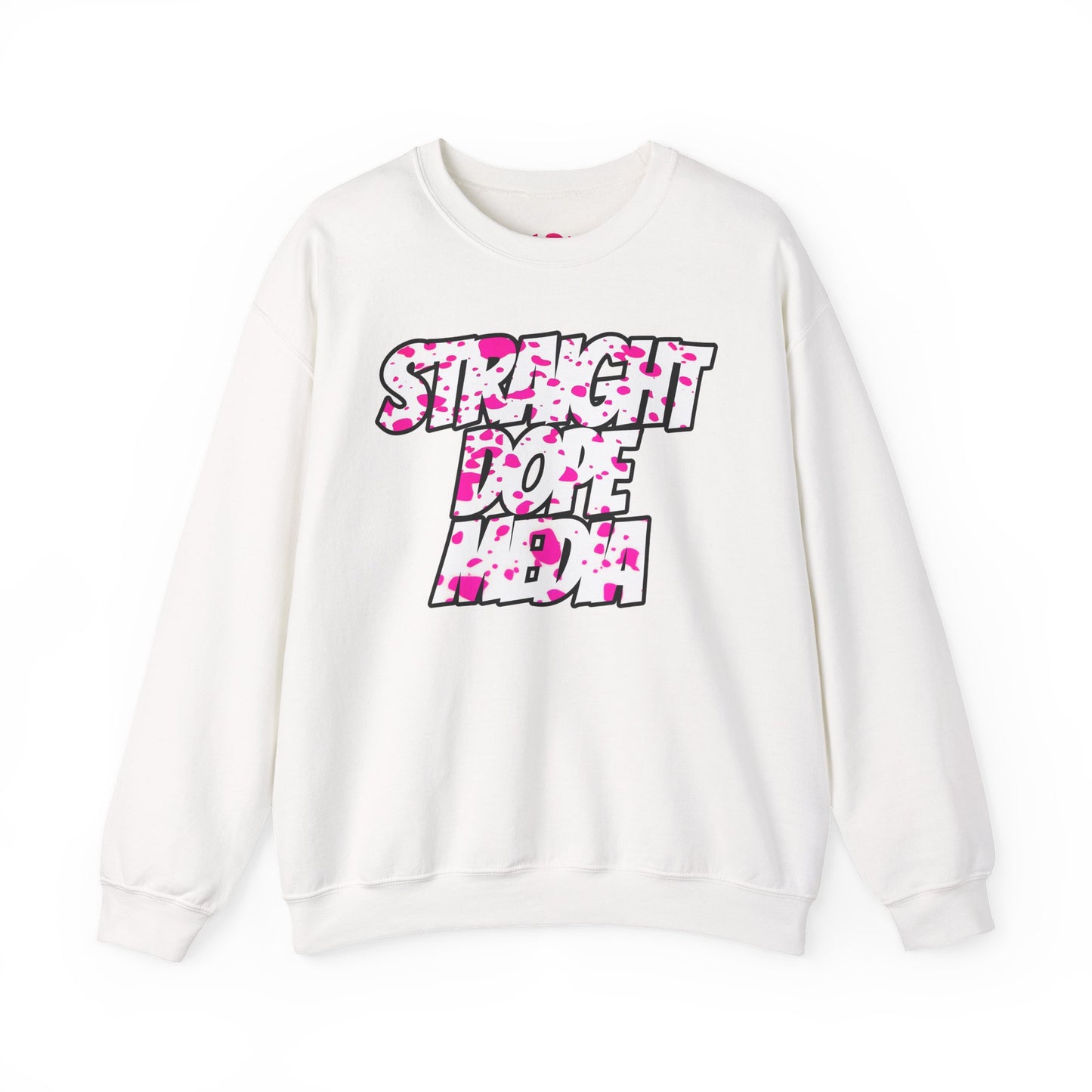 Straight Dope Media Paint Splatter Sweatshirt