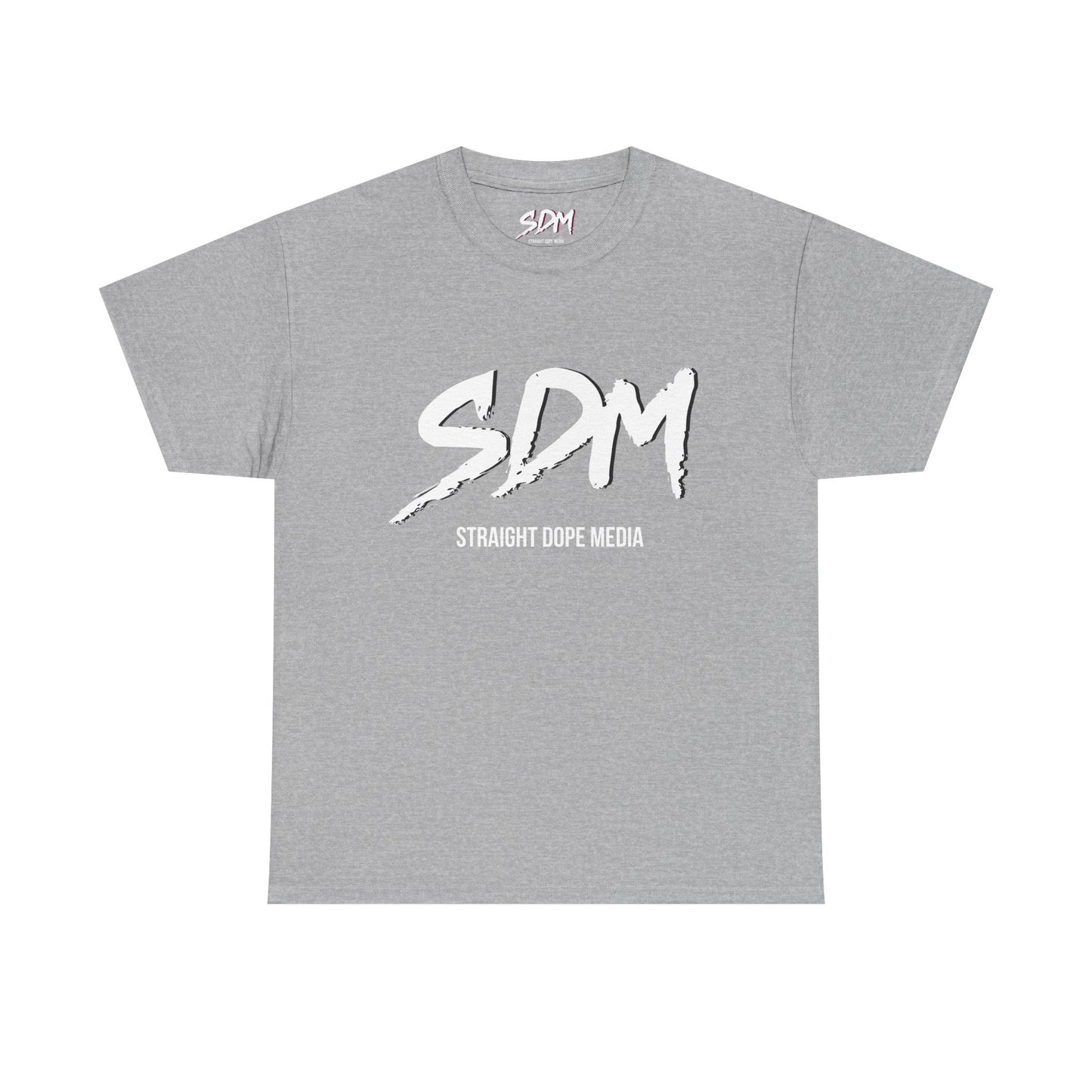 SDM White Logo Tee