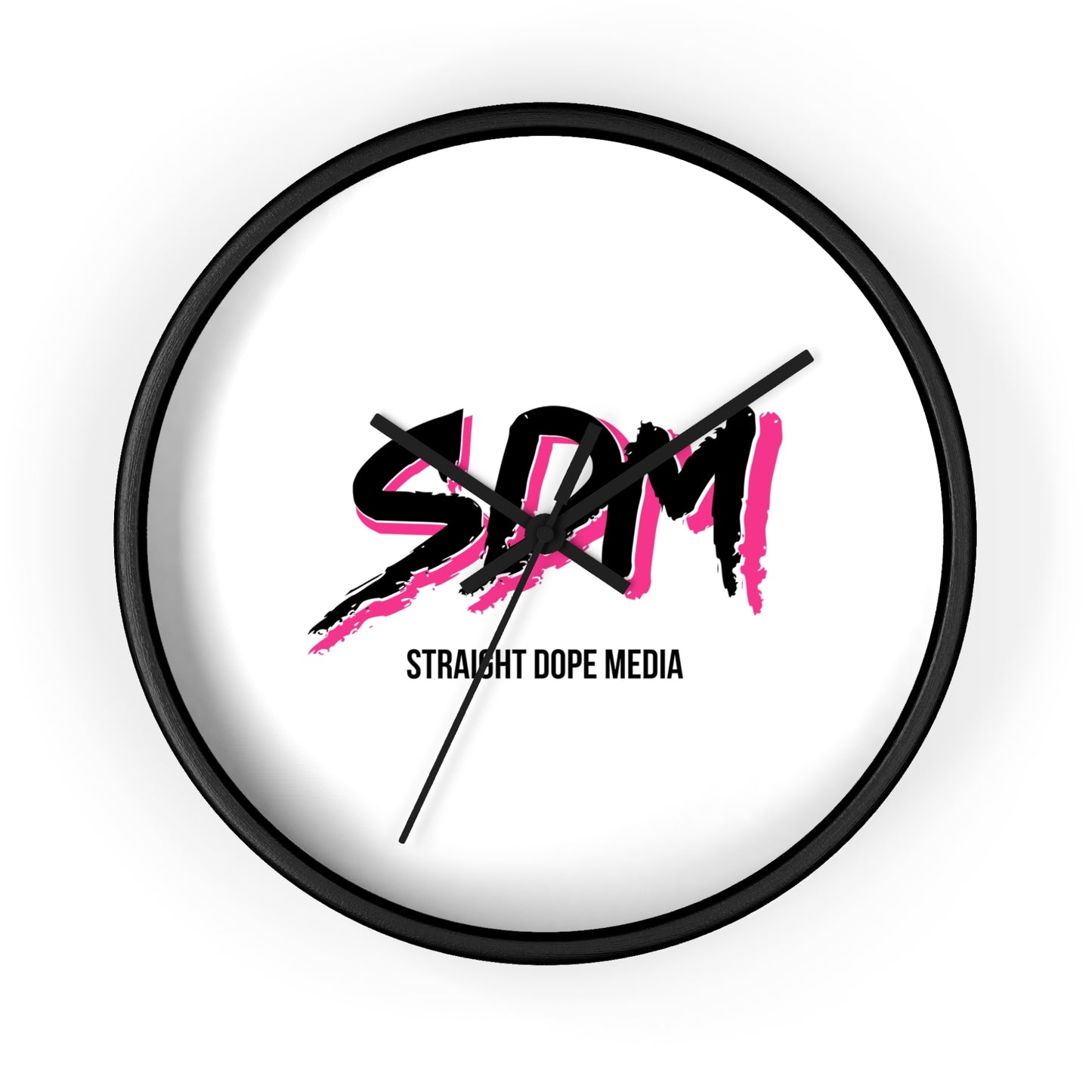 Straight Dope Media Wall Clock