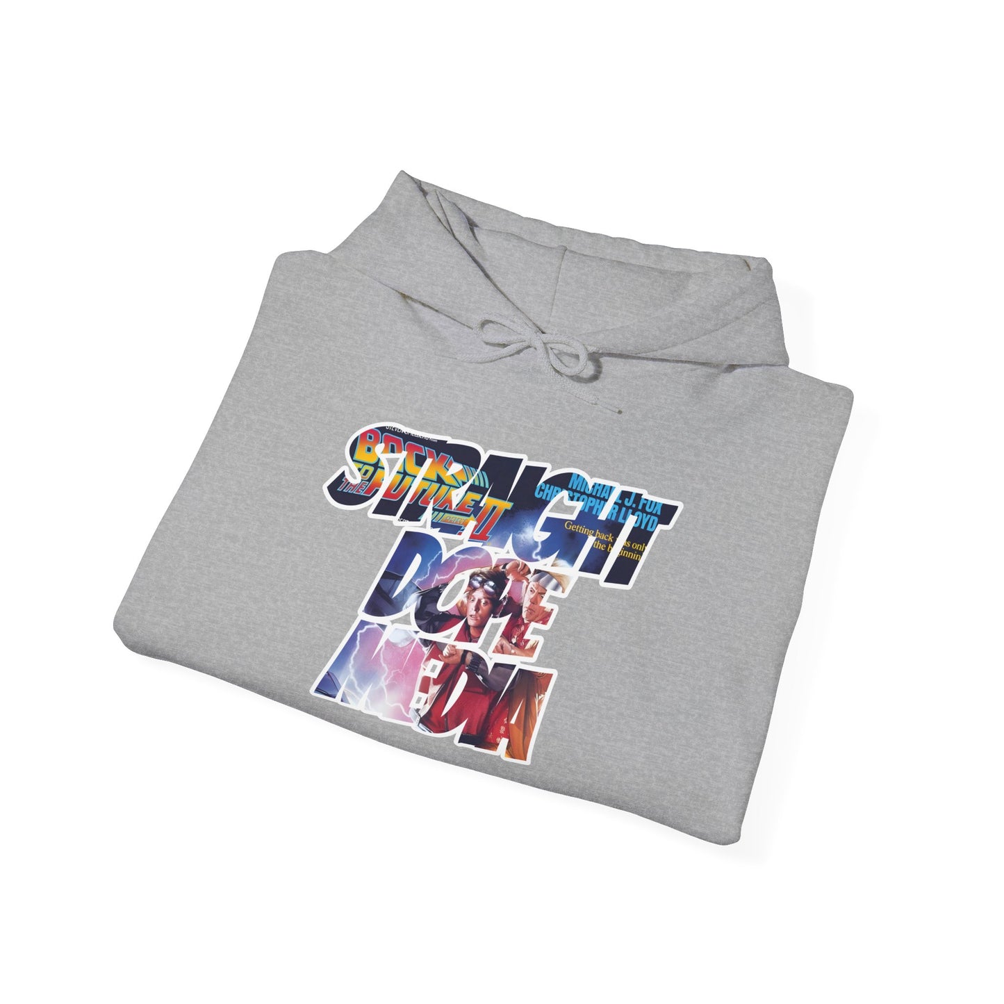 Straight Dope Media Back To The Future II Poster Hoodie