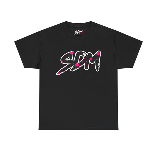 SDM Outline Paint Splatter Tee