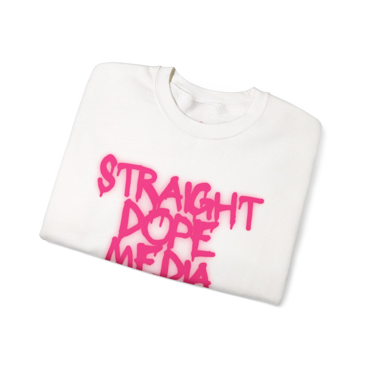 Straight Dope Media Pink Graffiti Sweatshirt