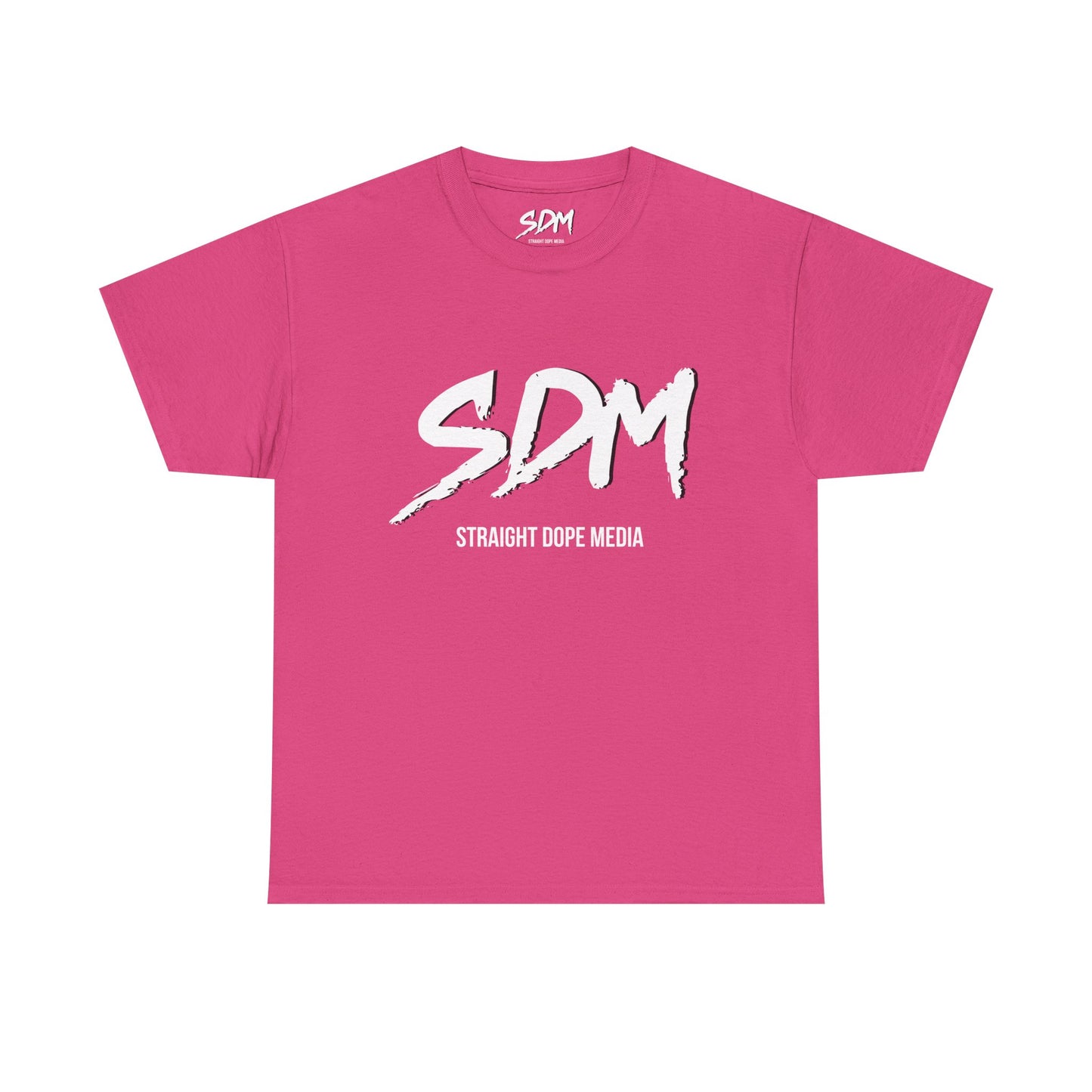 SDM White Logo Tee