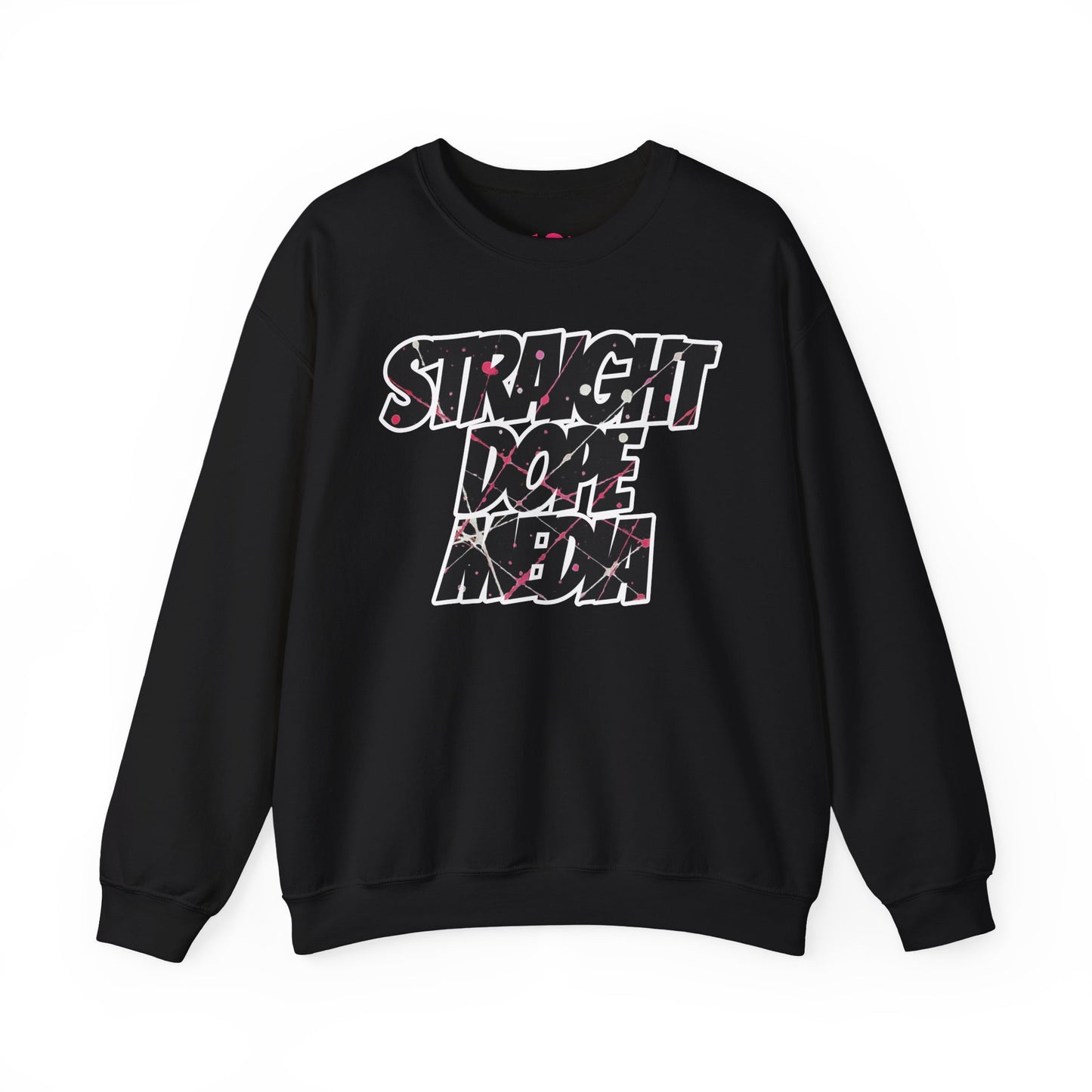 Straight Dope Media Paint Splatter Sweatshirt
