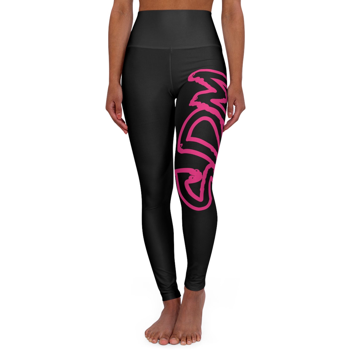SDM Pink Outline Logo Leggings