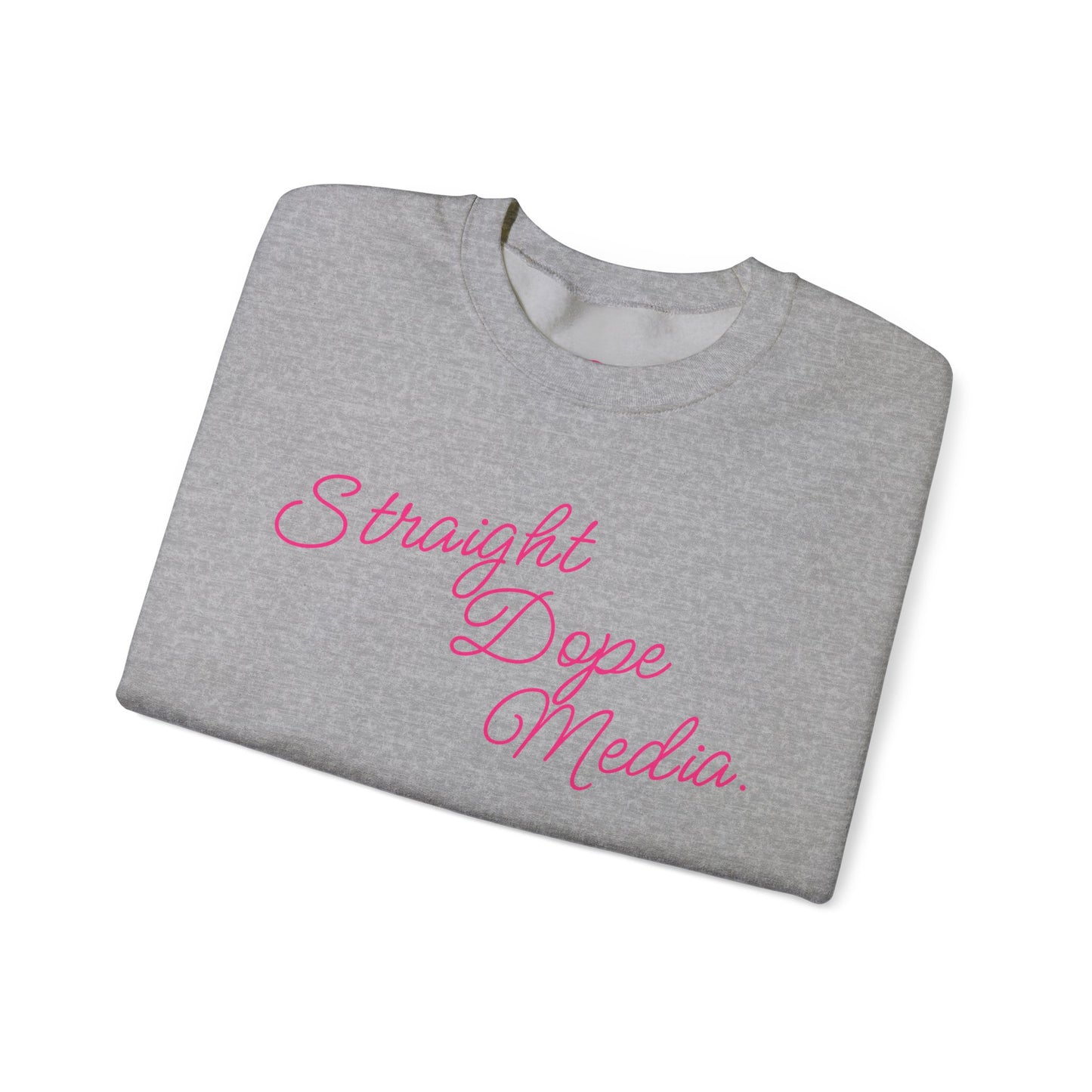 Straight Dope Media Hipster Script Sweatshirt