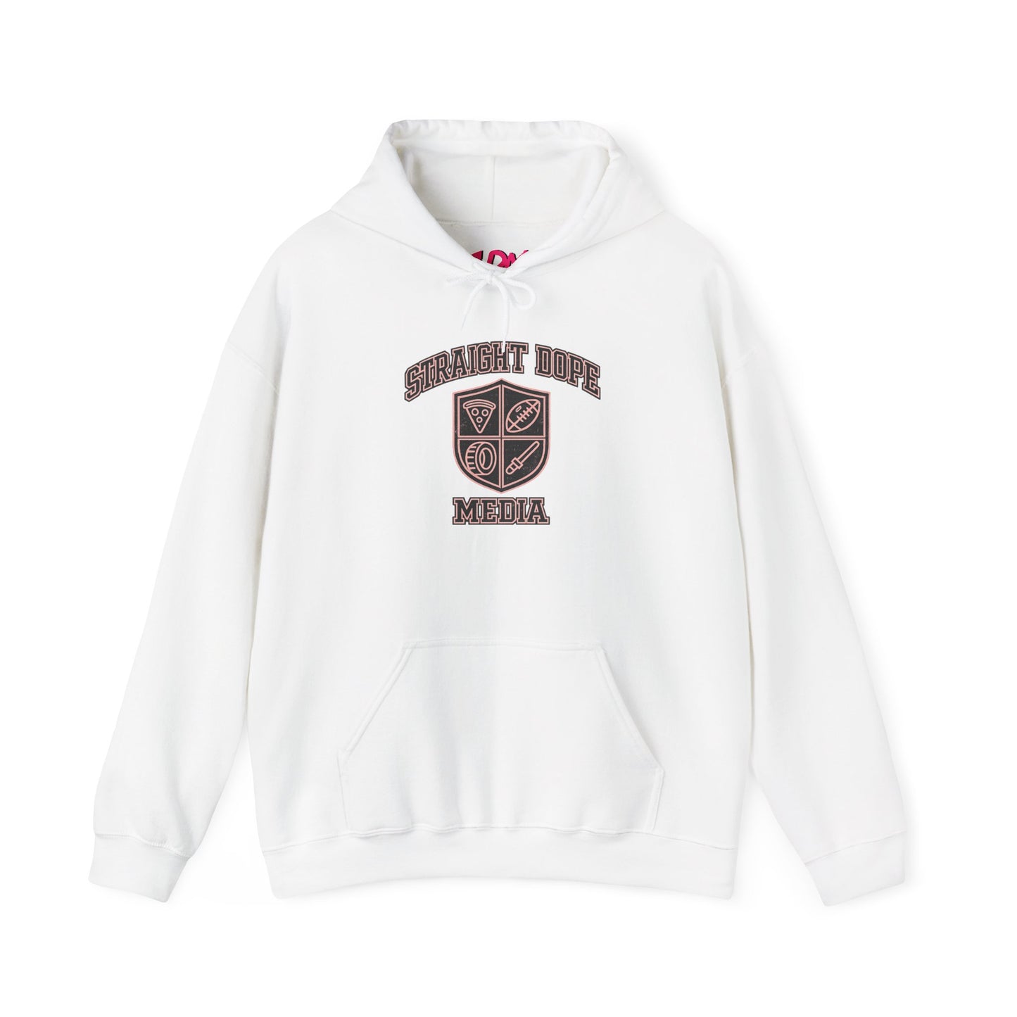 Straight Dope Media Used Up Varsity Hoodie