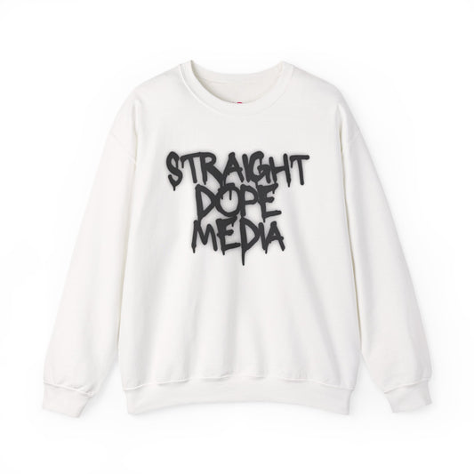Straight Dope Media Black Graffiti Sweatshirt