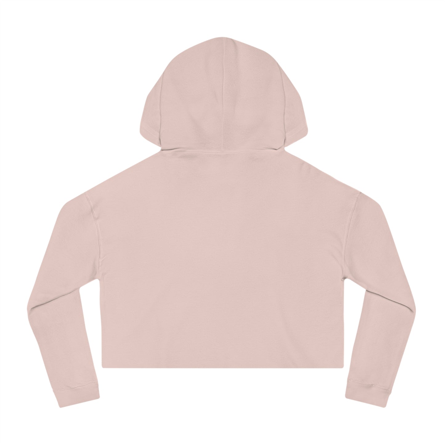 SDM Pink Text Cropped Hoodie