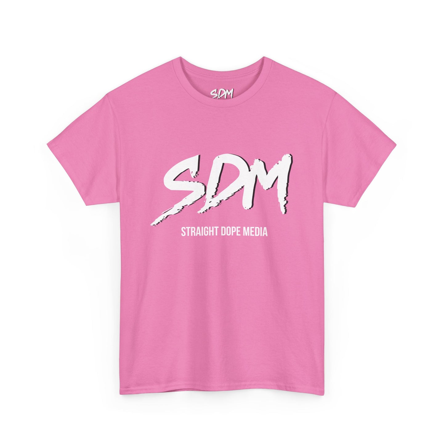 SDM White Logo Tee
