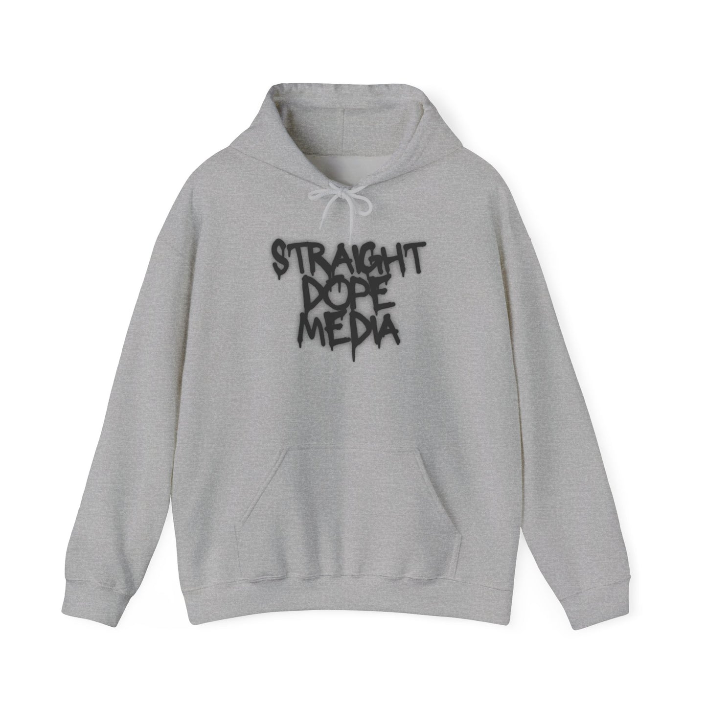 Straight Dope Media Black Graffiti Hoodie
