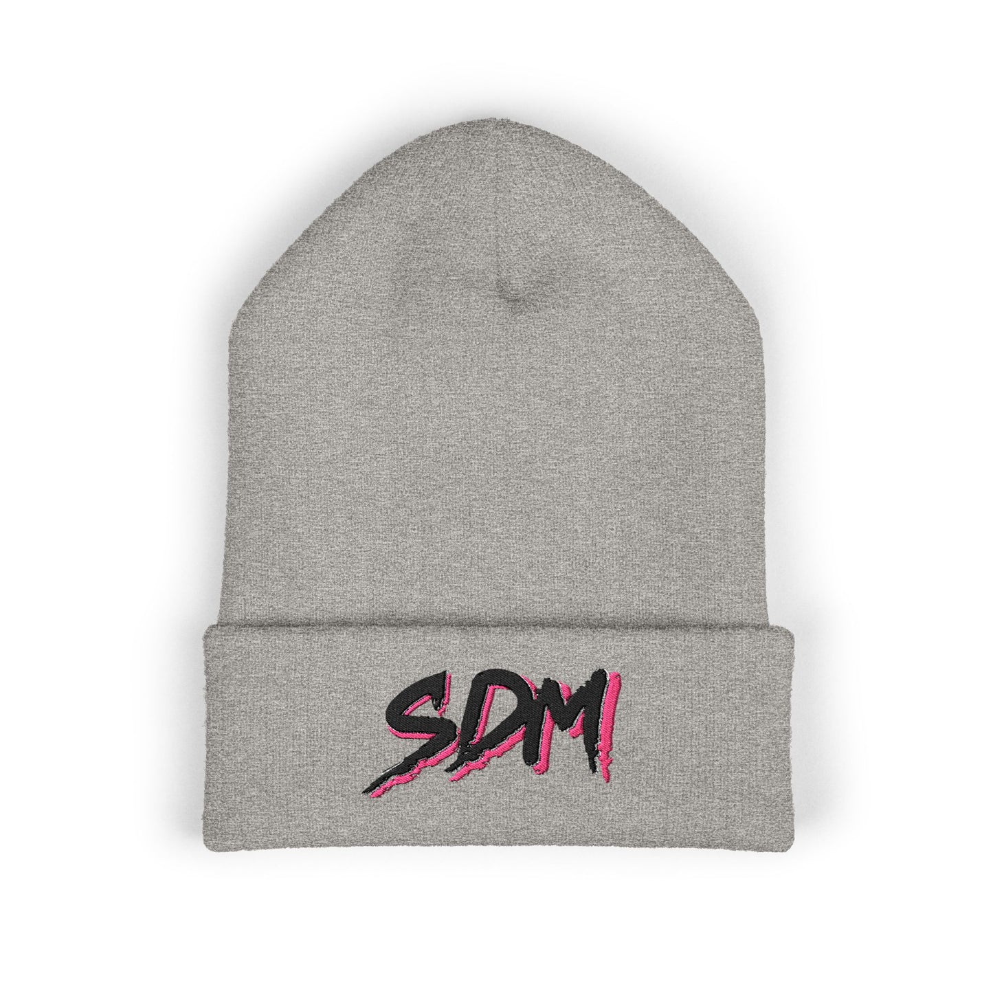 SDM 3 Color Black Logo Beanie