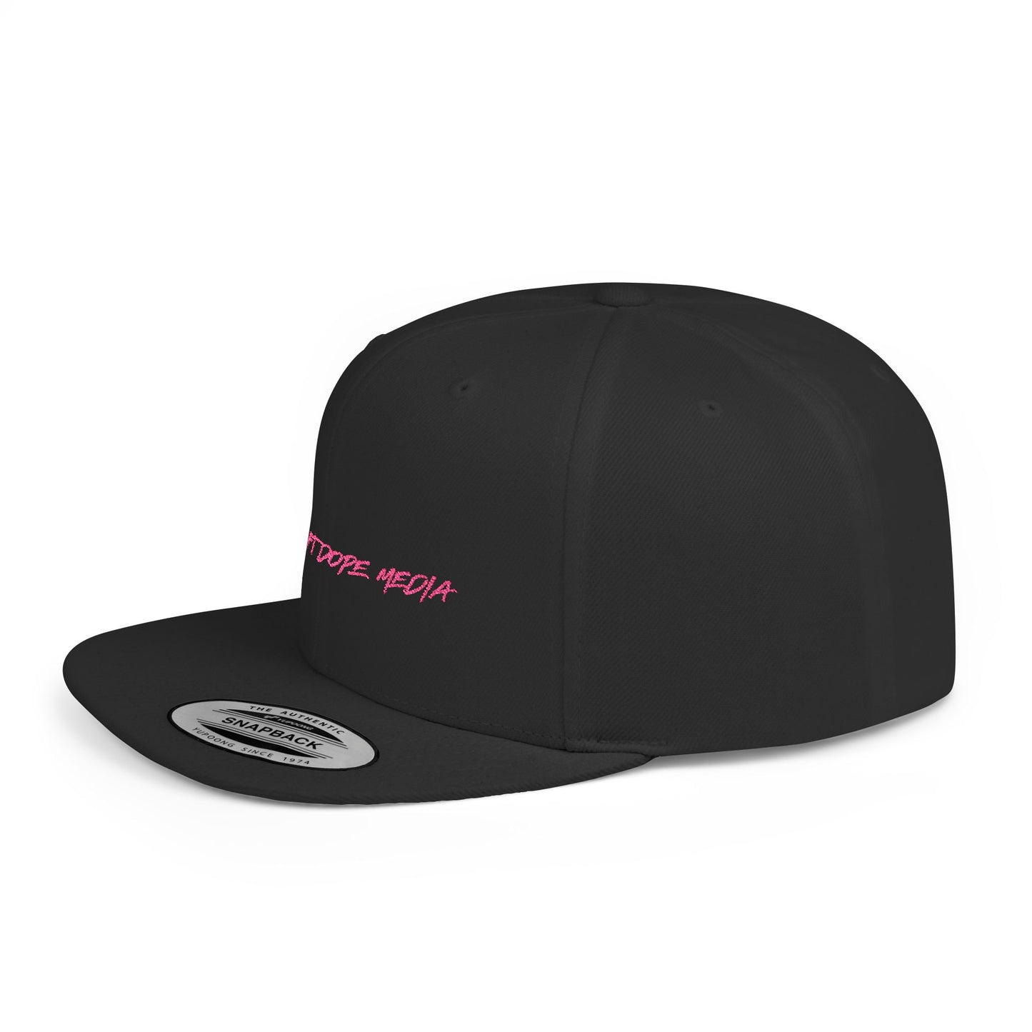 Straight Dope Media Flat Bill Snapback
