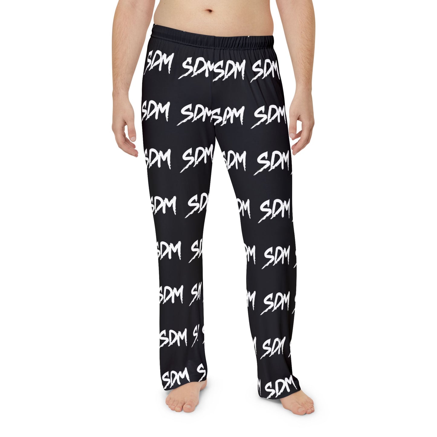 SDM White Logo Pajama Pants