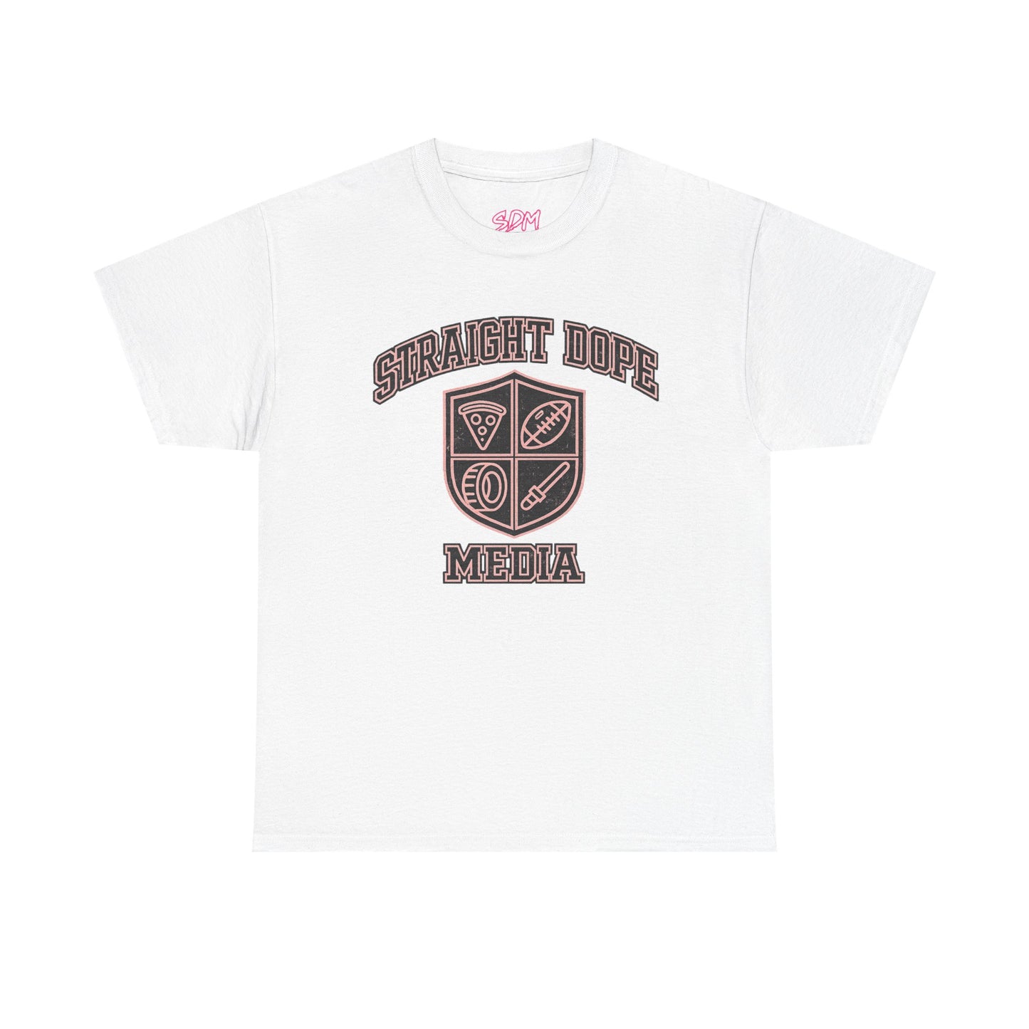 Straight Dope Media Used Up Varsity Tee