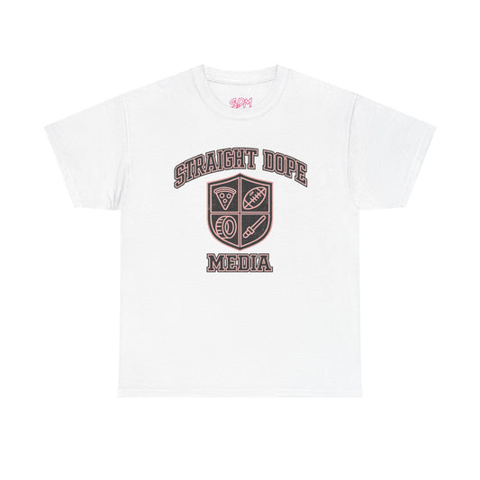 Straight Dope Media Used Up Varsity Tee