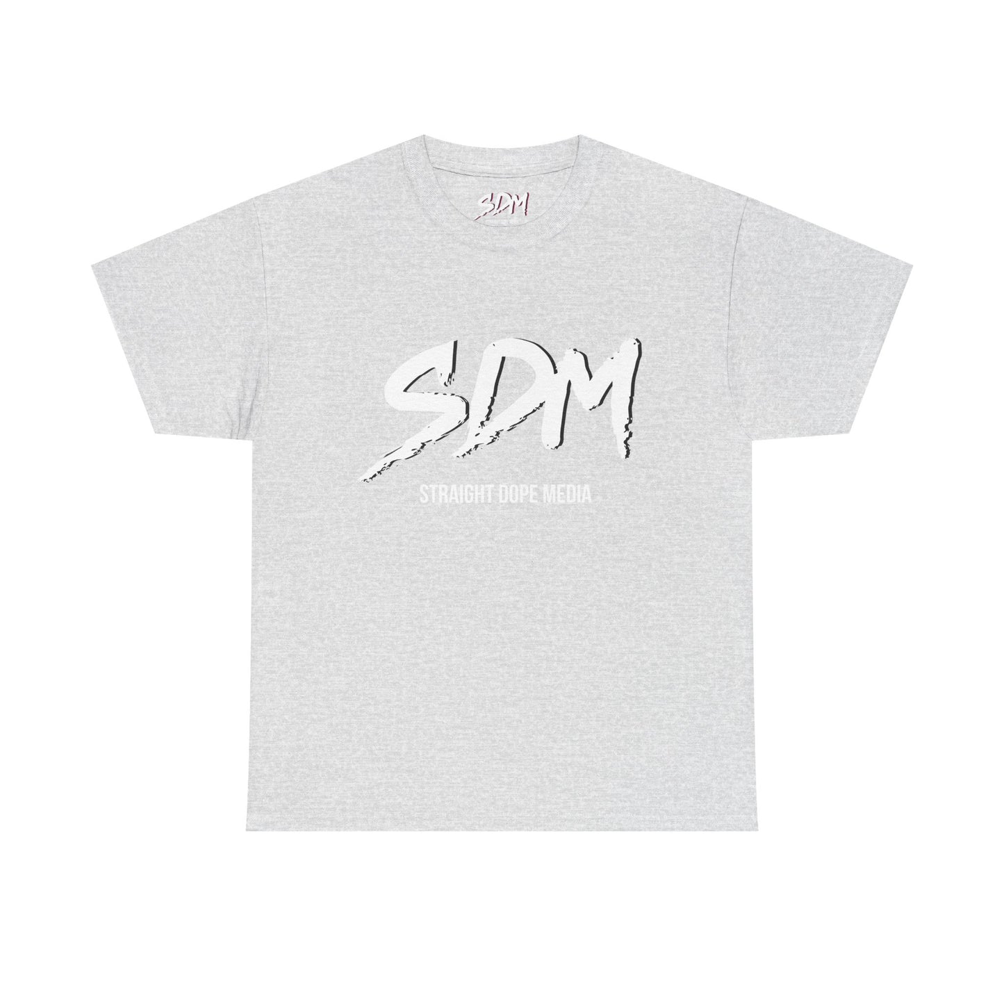 SDM White Logo Tee