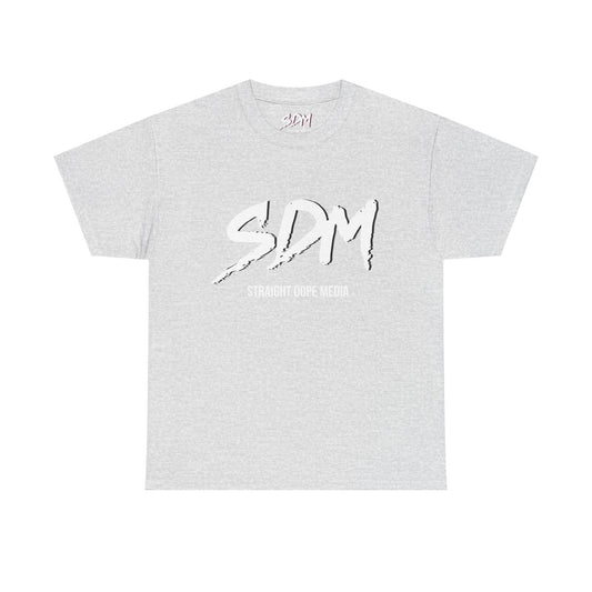 SDM White Logo Tee