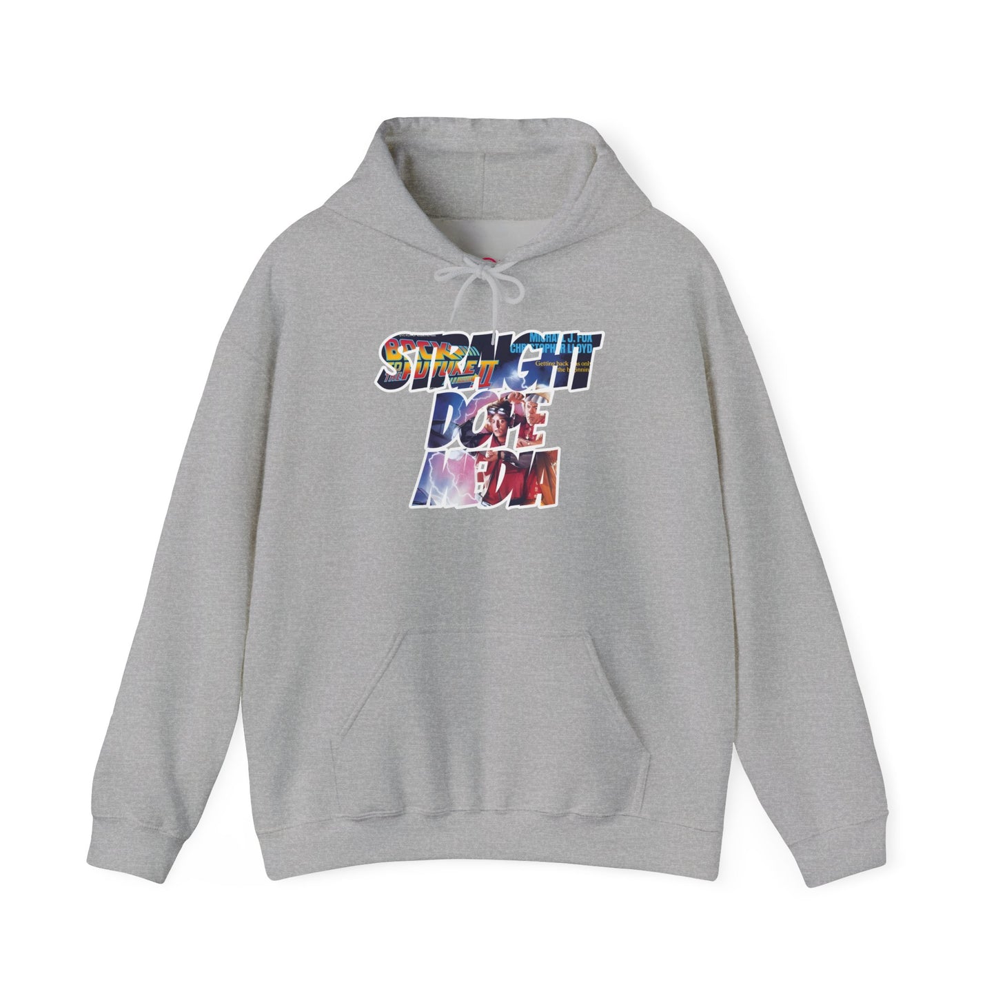 Straight Dope Media Back To The Future II Poster Hoodie