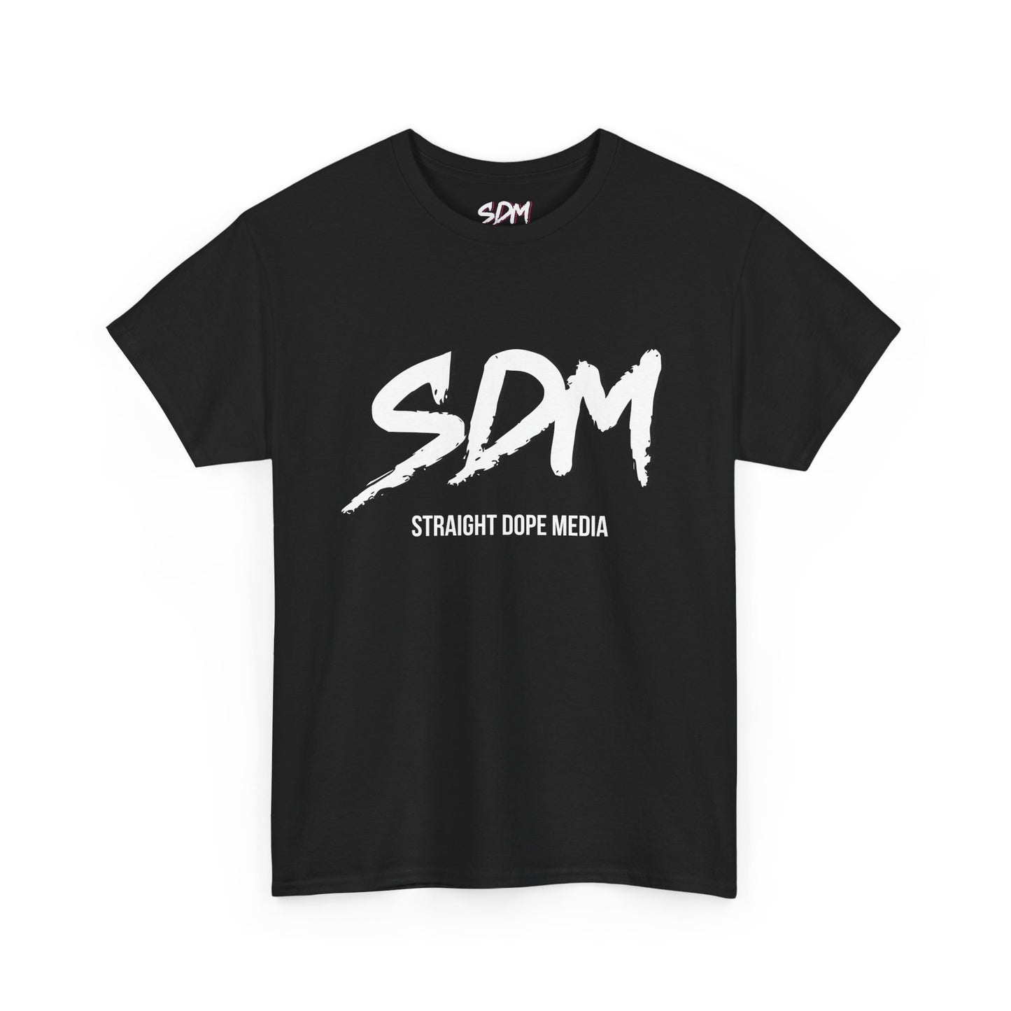 SDM White Logo Tee