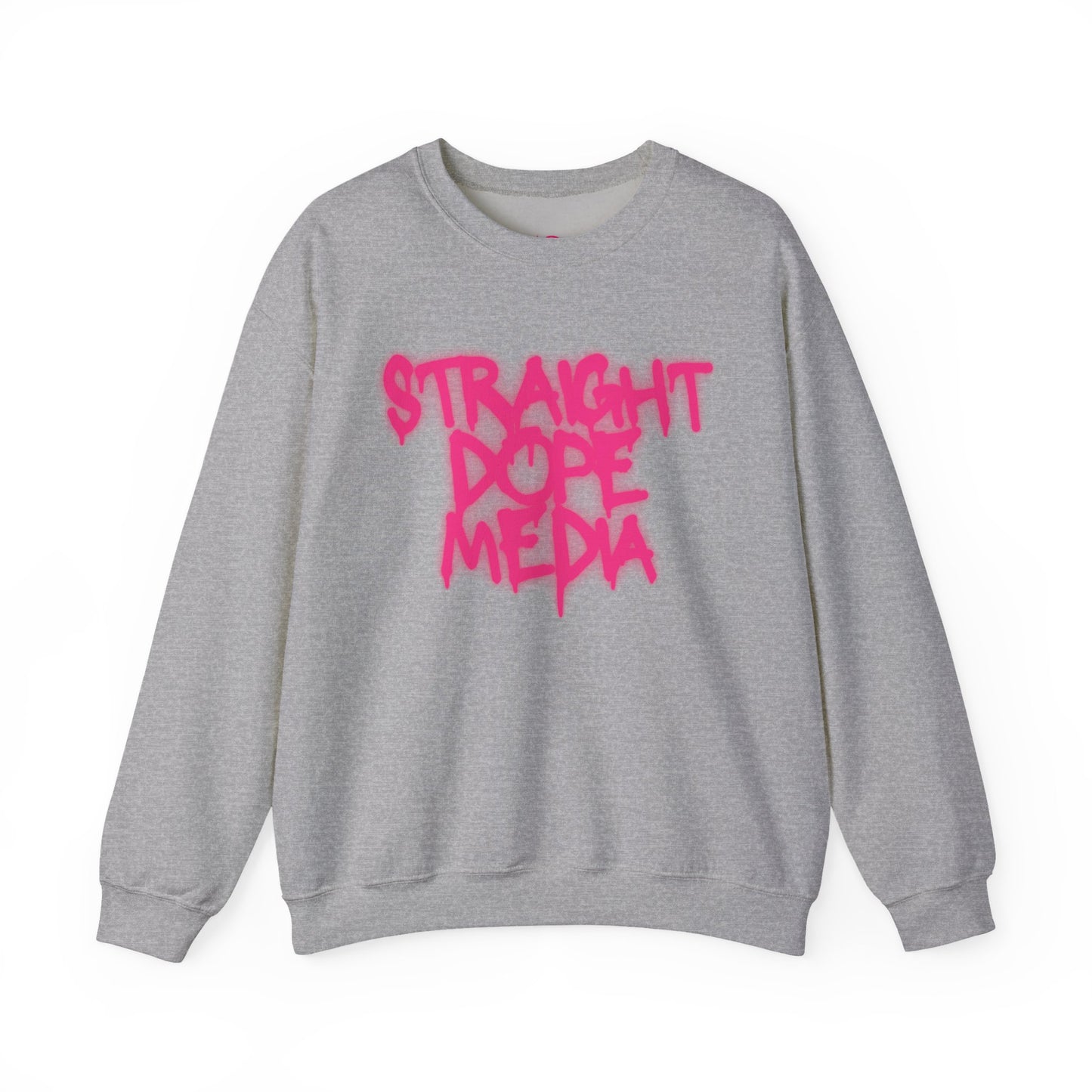 Straight Dope Media Pink Graffiti Sweatshirt